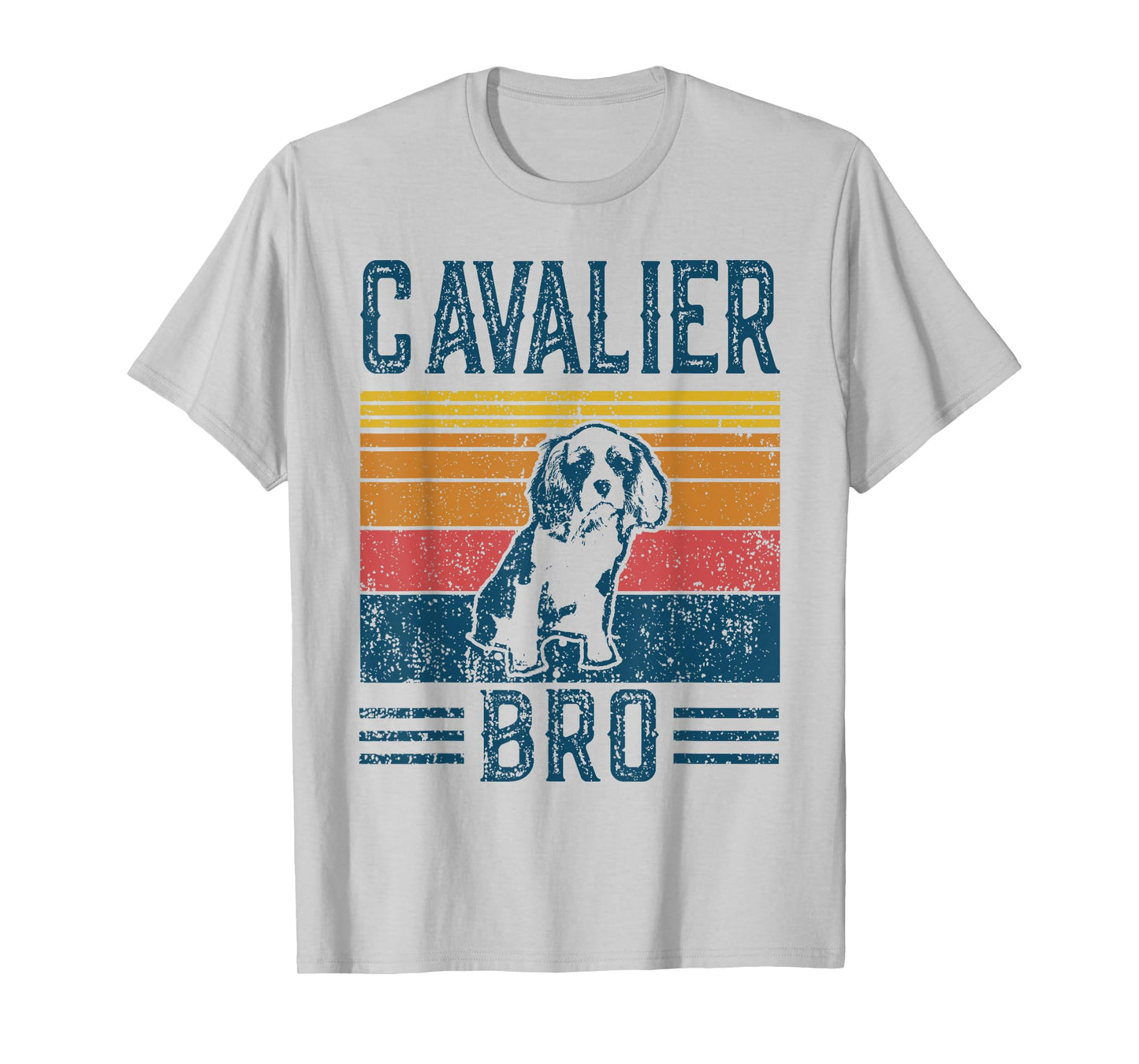 Dog Cavalier Bro - Vintage Cavalier Bro T-Shirt
