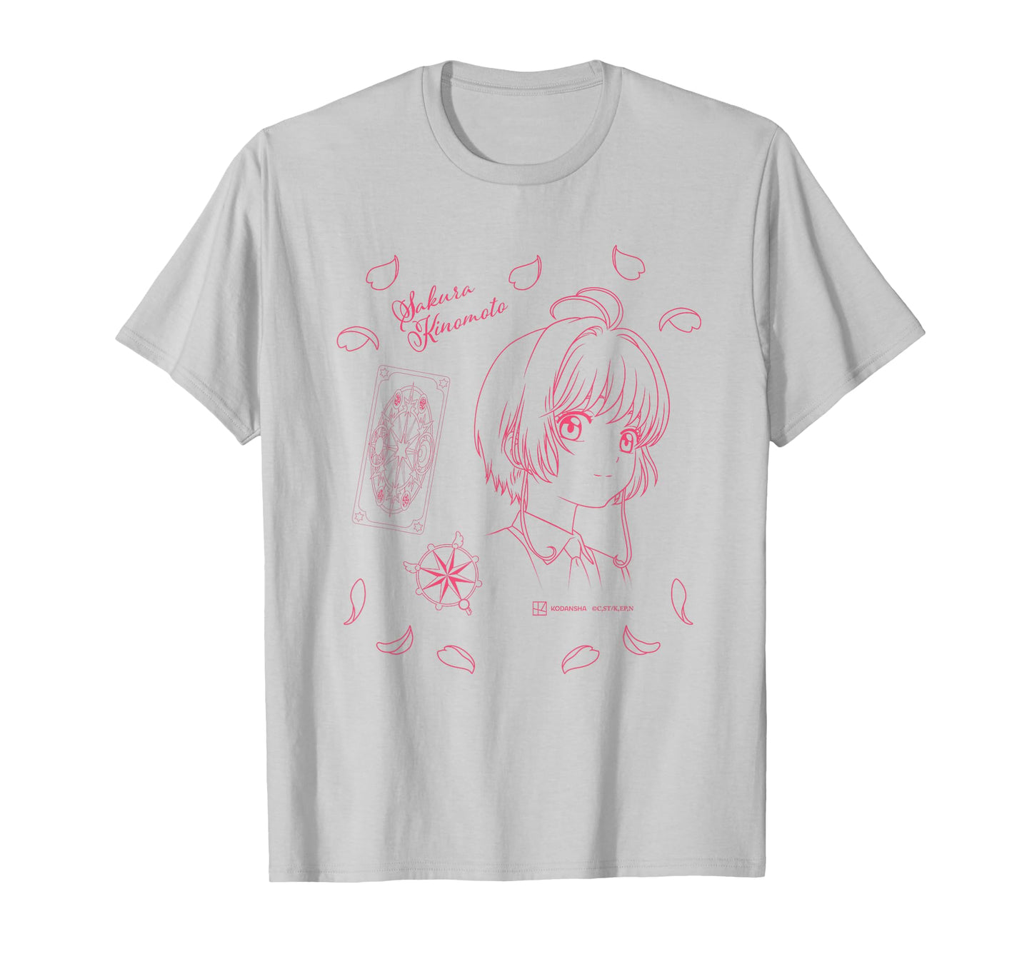 Cardcaptor Sakura: Clear Card - “Sakura, Key and Staff” T-Shirt