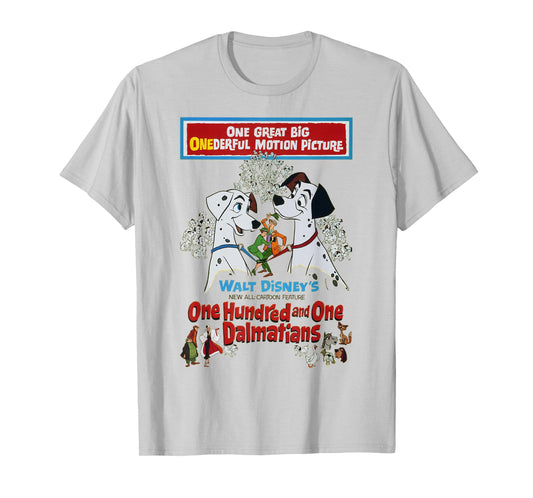 Disney 101 Dalmatians Classic Poster T-Shirt