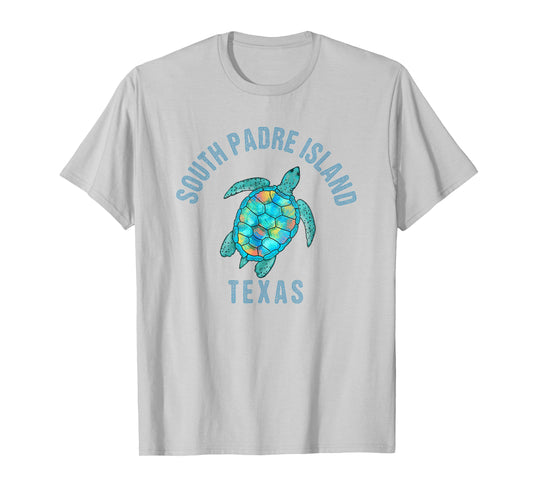 South Padre Island Beach Design / Sea Turtle Illustration T-Shirt