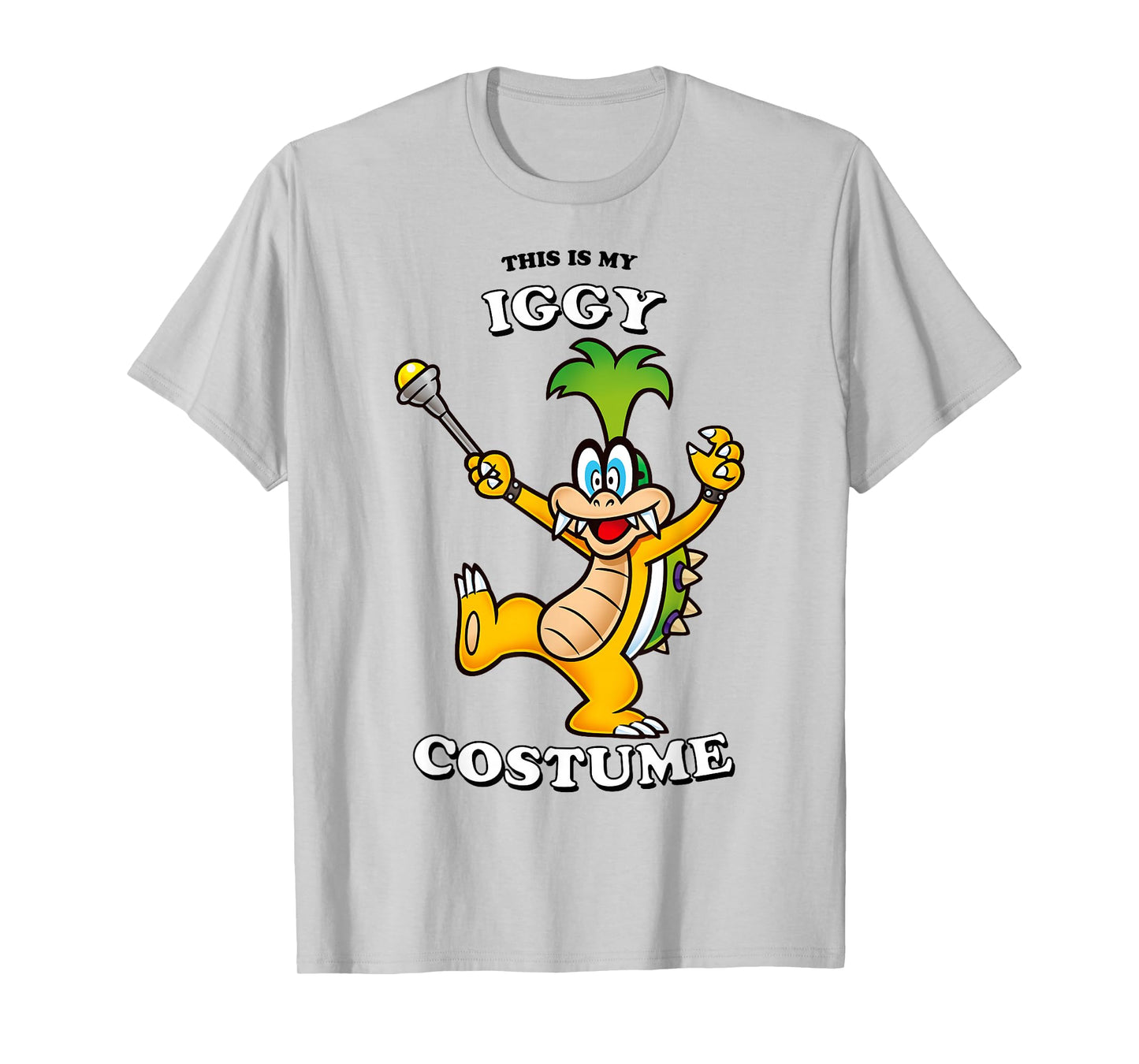 Super Mario Halloween This Is My Iggy Costume T-Shirt