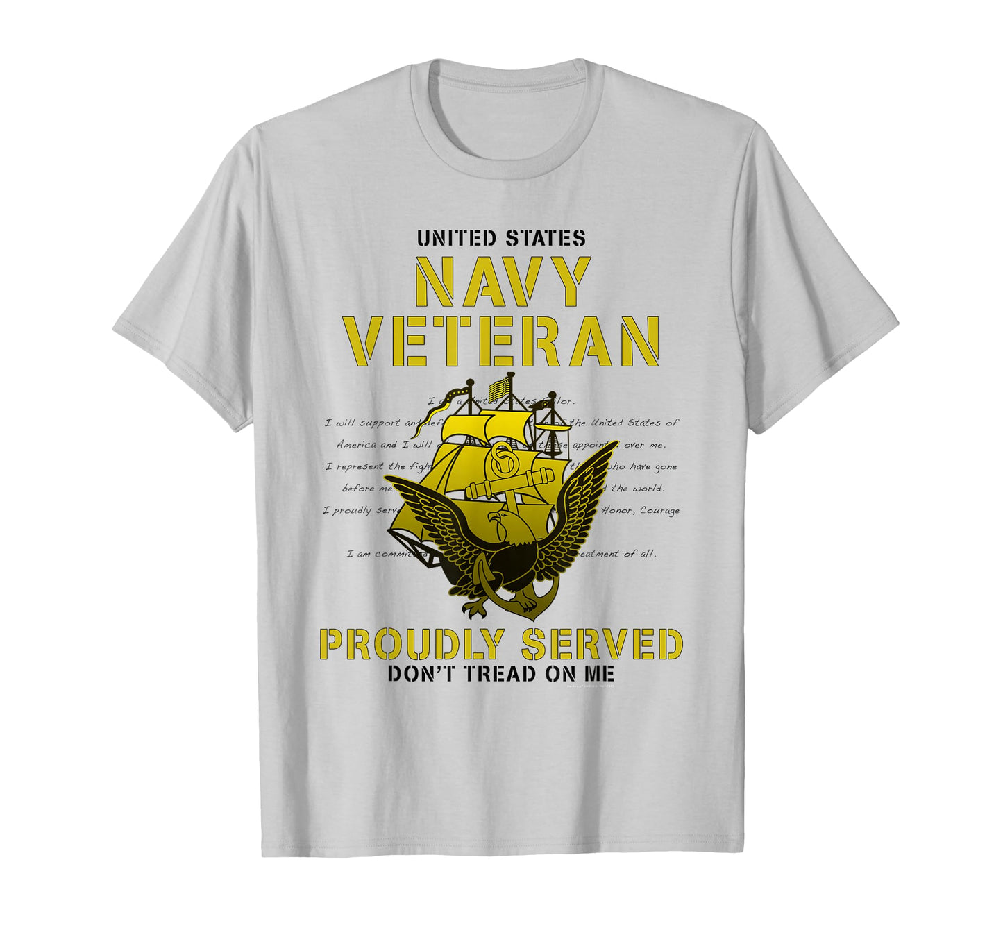 NAVY VETERAN PROUDLY SERVED T-Shirt