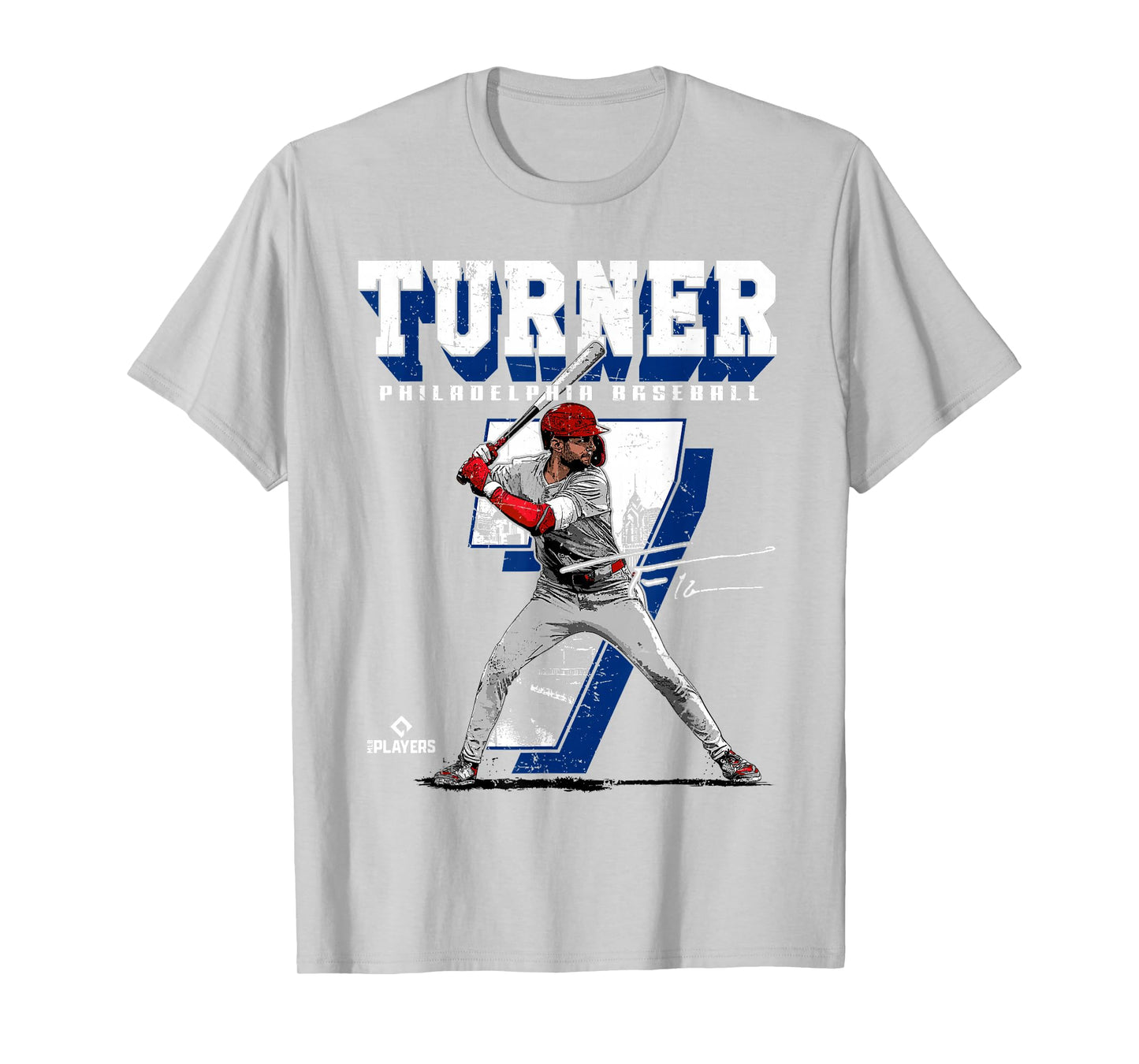 Trea Turner | Philadelphia MLB Baseball Players| MLBTTU204M T-Shirt