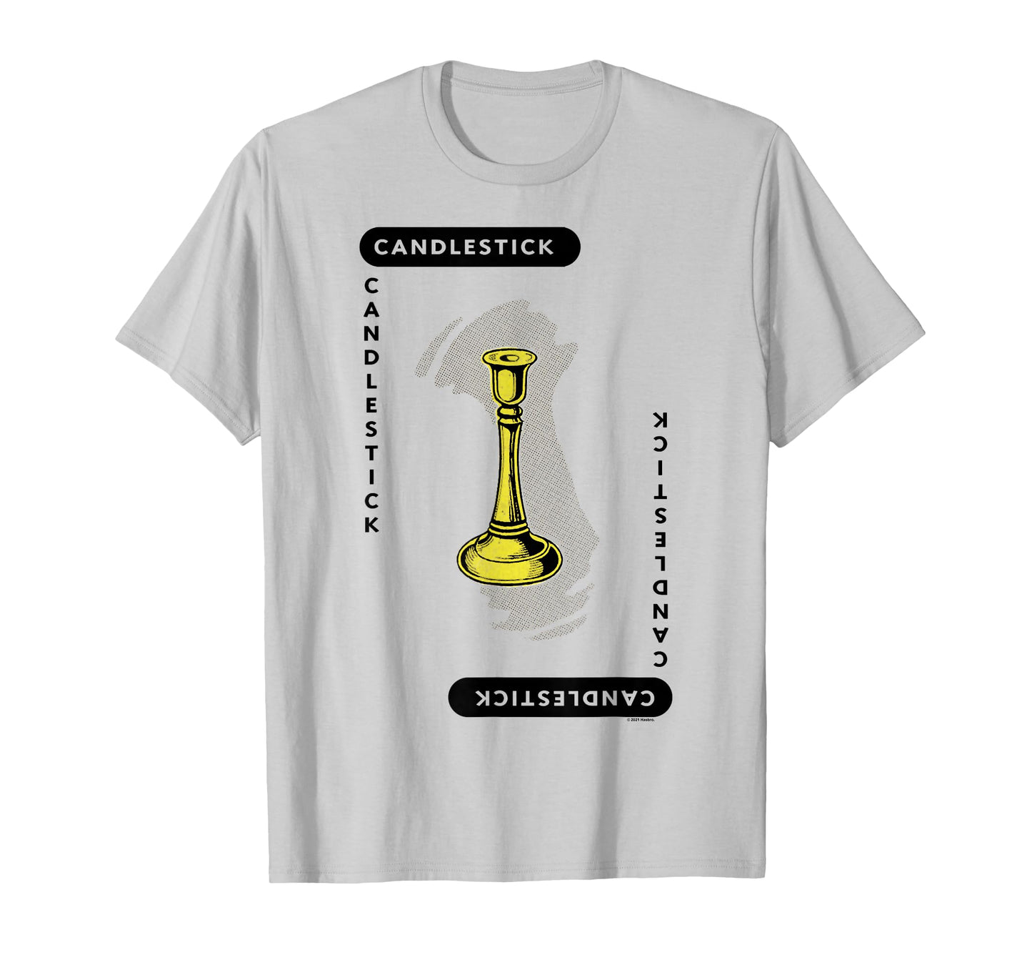 Clue Candlestick Playing Card Halloween Costume T-Shirt