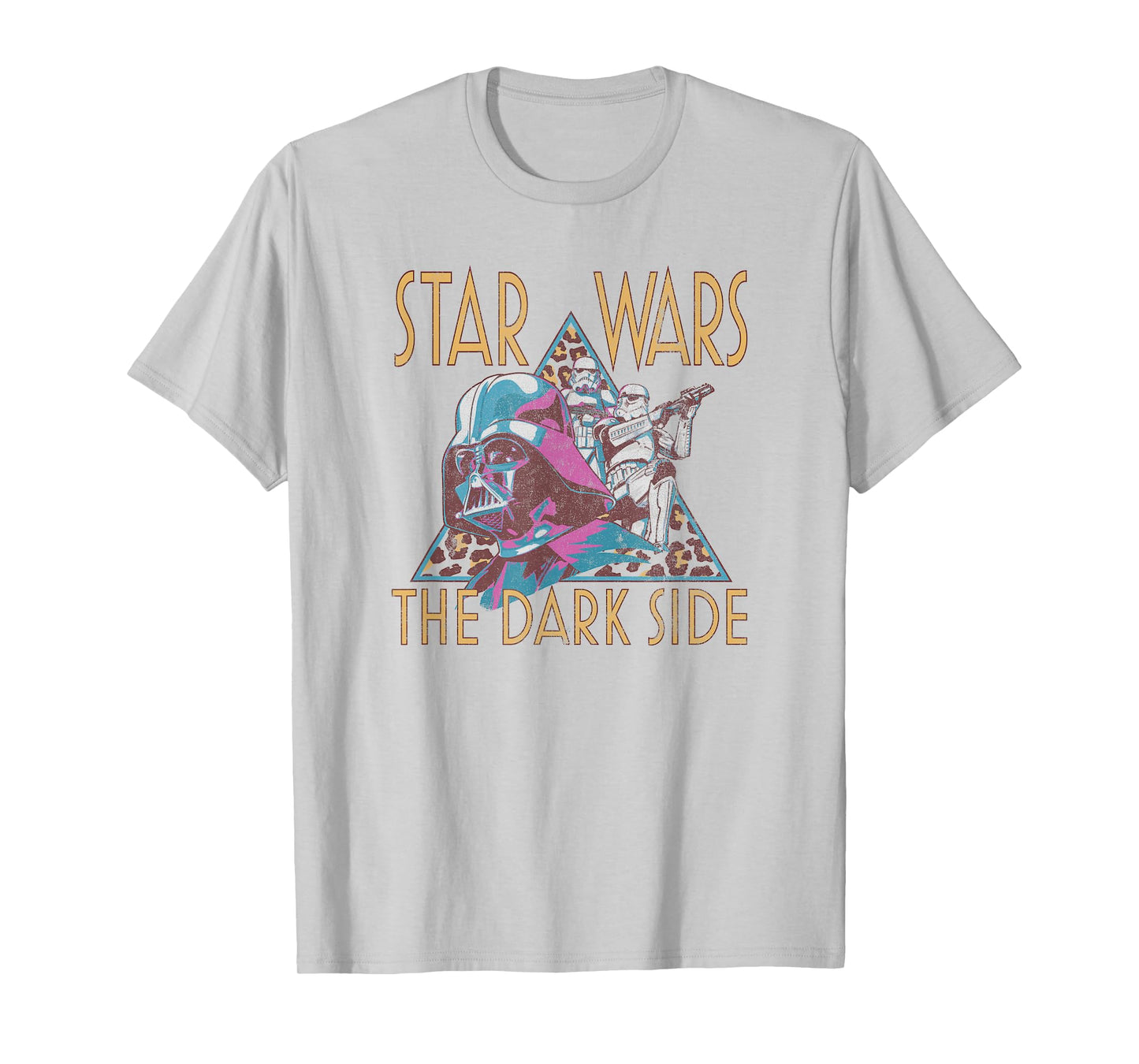 Star Wars Darth Vader The Dark Side Leopard Print Box Up T-Shirt