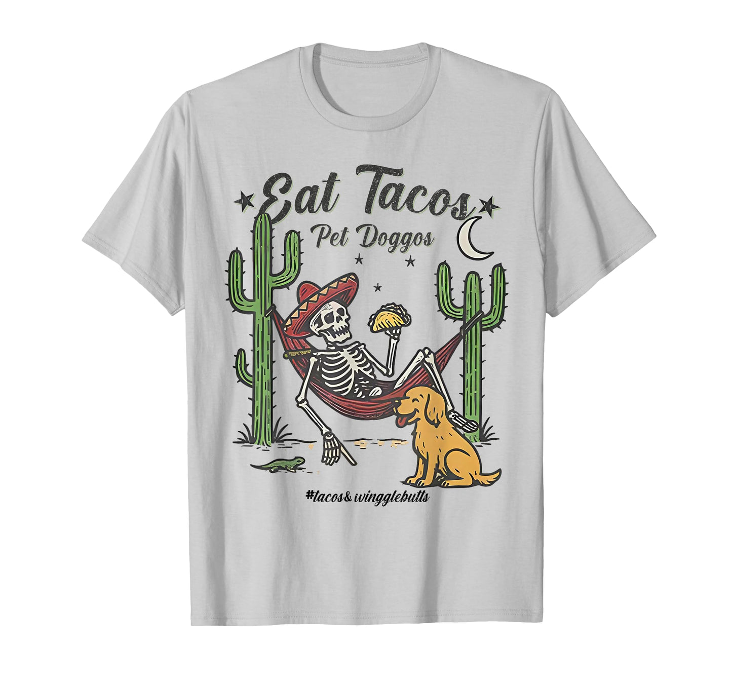 Eat Tacos Pet Doggos T-Shirt