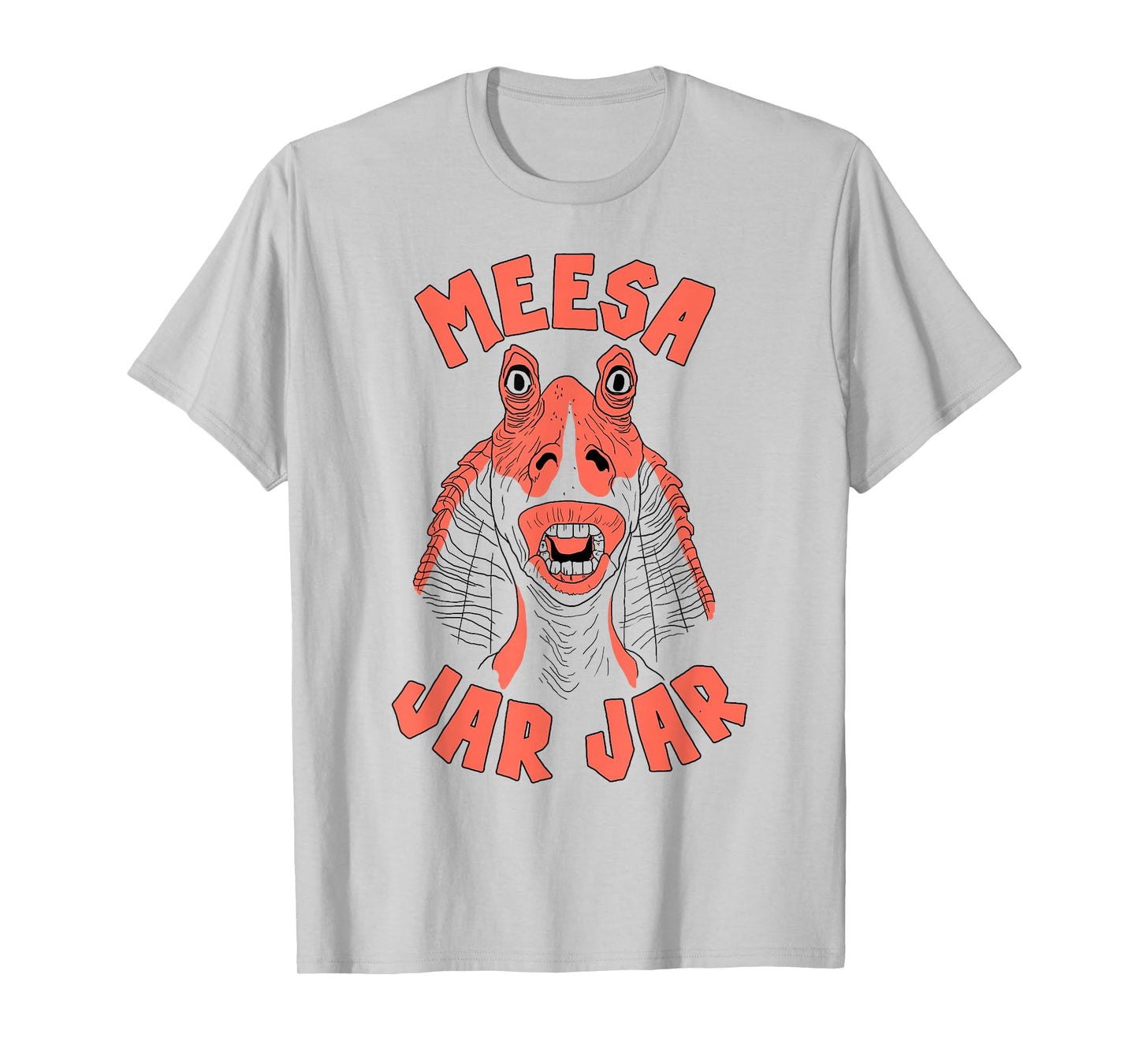 Star Wars Jar Jar Binks Meesa Jar Jar Portrait T-Shirt