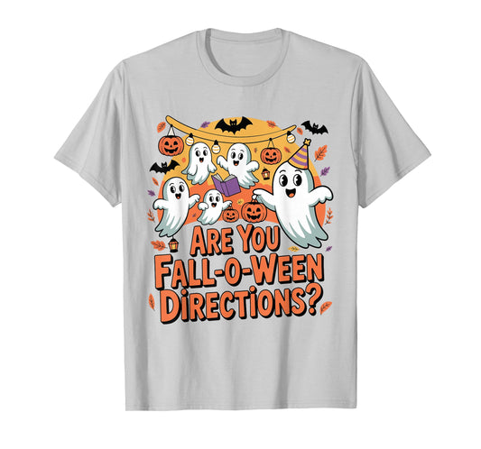 Funny are You Fall O Ween Directions Teacher Halloween Women T-Shirt
