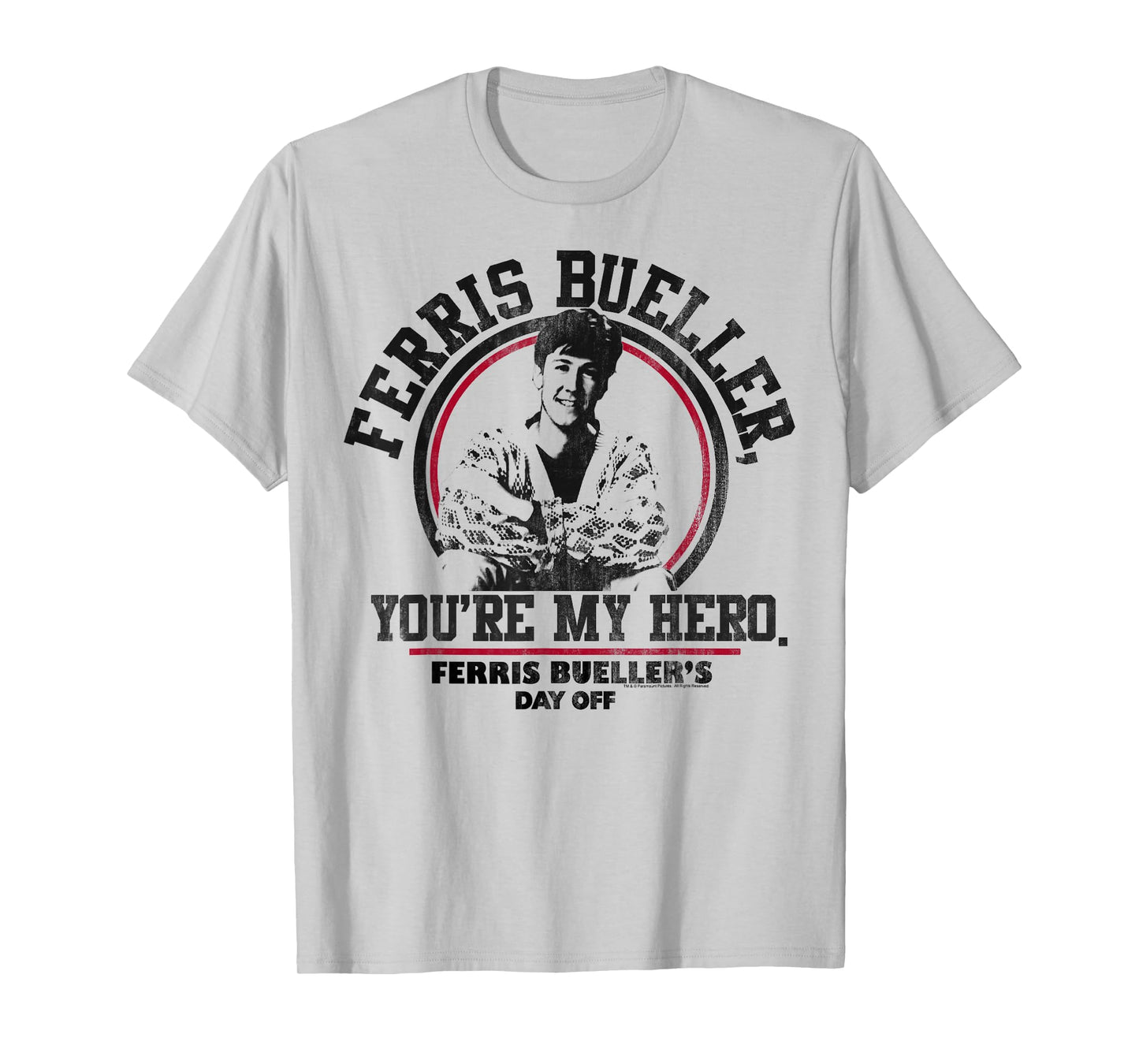 Ferris Bueller Cameron Frye Hero Quote Graphic T-Shirt