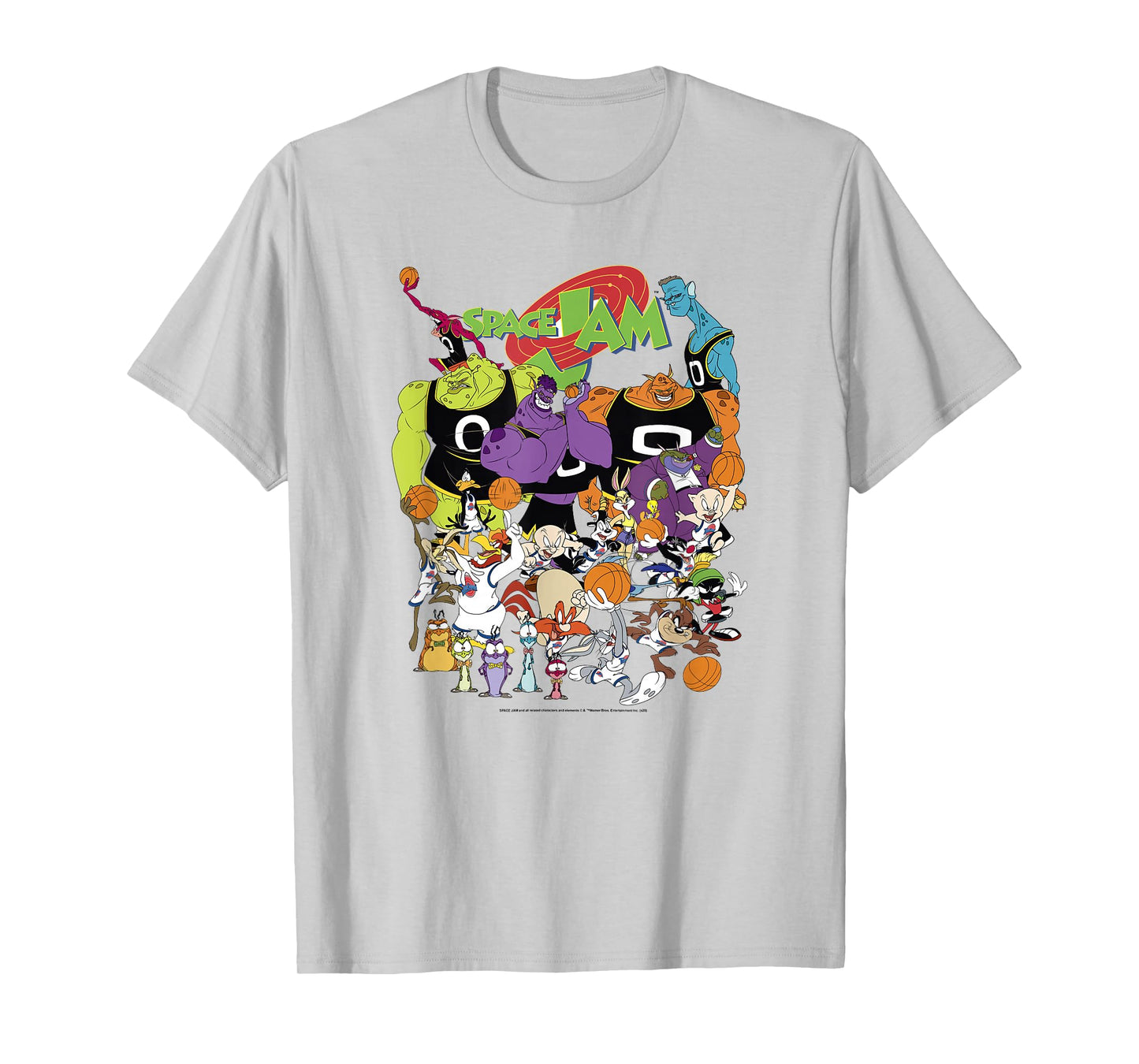 Space Jam Classic Monstars And Looney Tunes Game Day T-Shirt