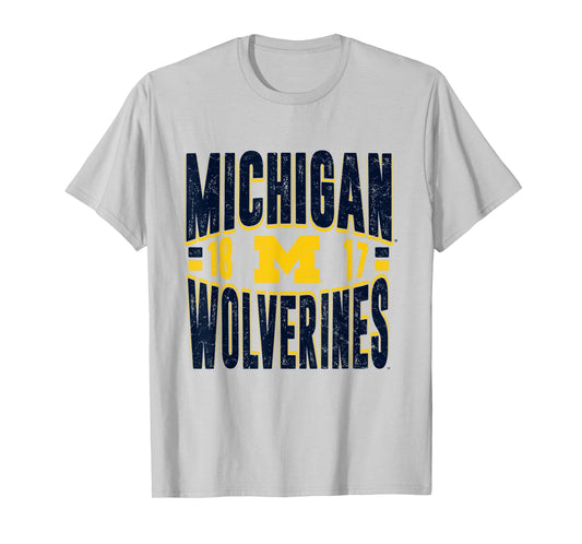 Michigan Wolverines Vintage 90's Retro White T-Shirt