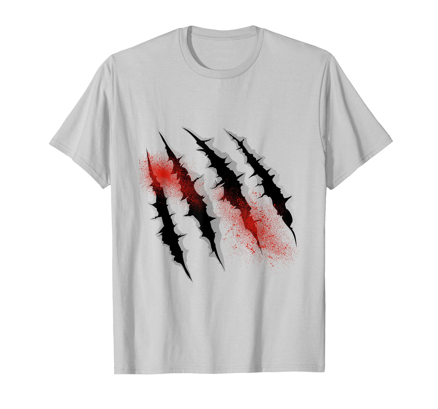 Dinosaur T rex Claw Marks For Halloween Boys Men Kids T-Shirt