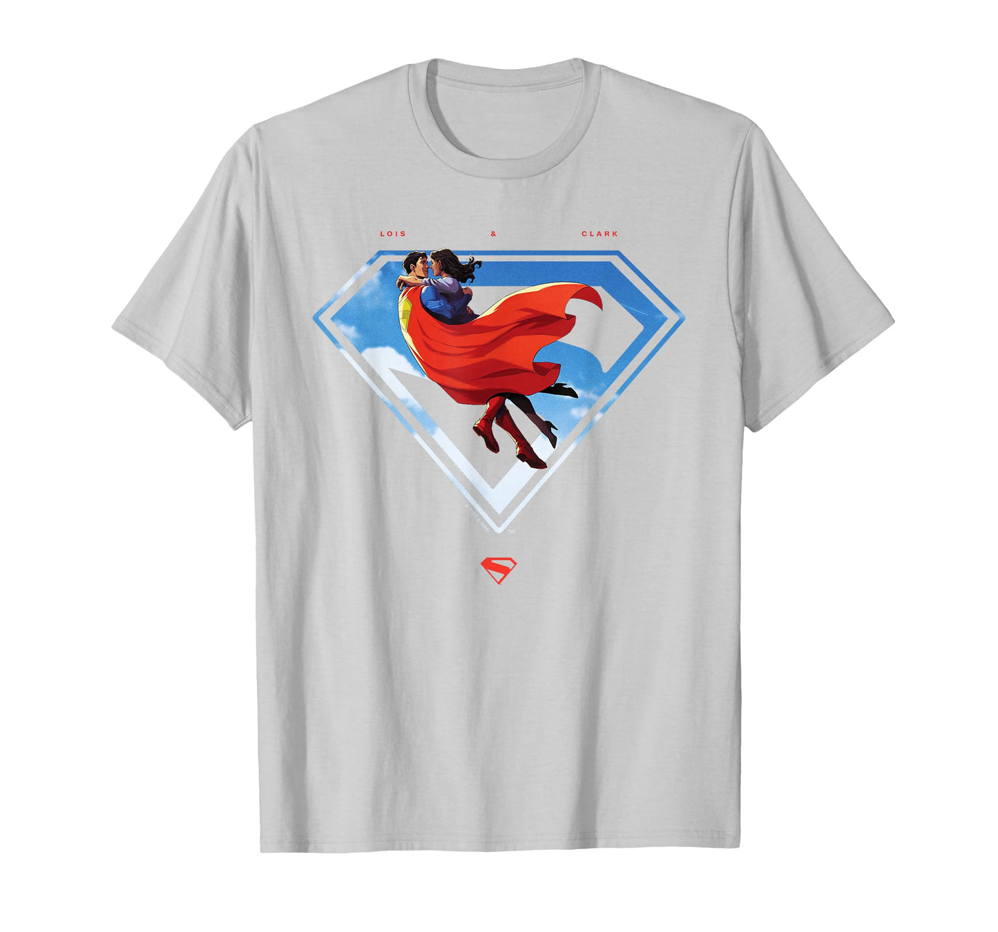 Superman (2025) Superman Lois Shield T-Shirt