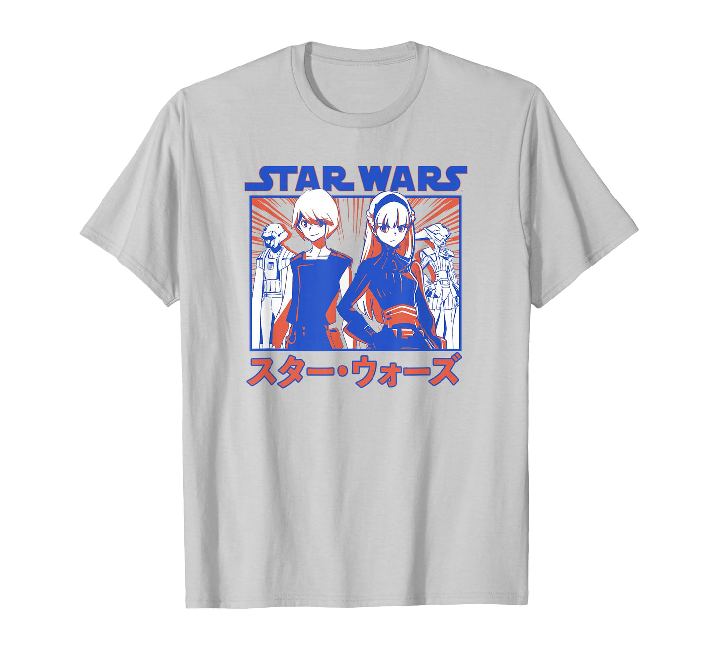 Star Wars Visions Anime Twins T-Shirt