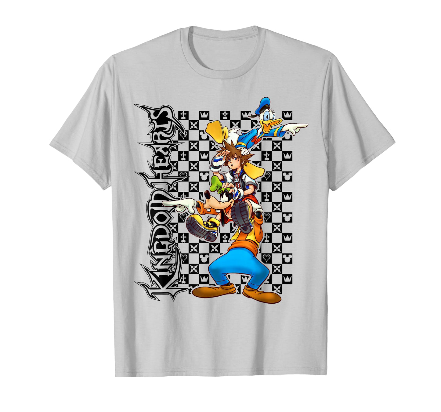 Kingdom Hearts - Check Group T-Shirt