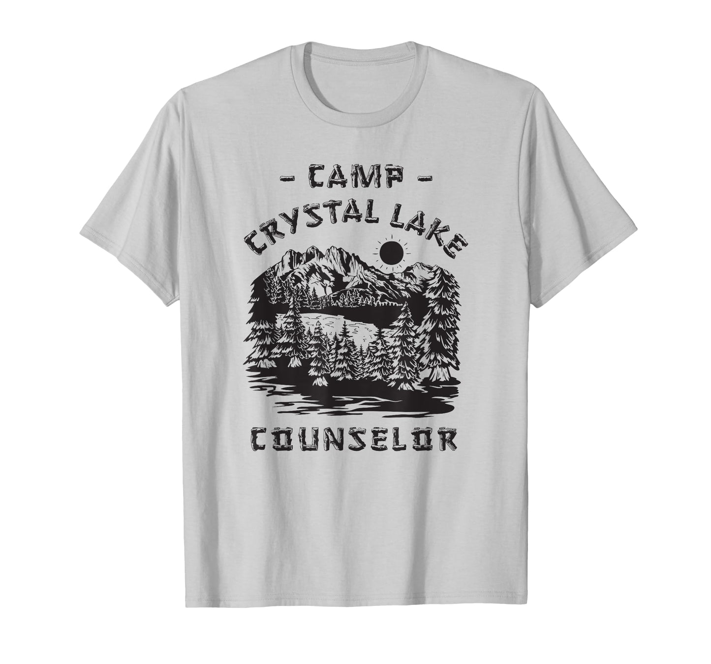 Summer Crystal Camp Halloween Retro 1980 Clear Lake Friday T-Shirt