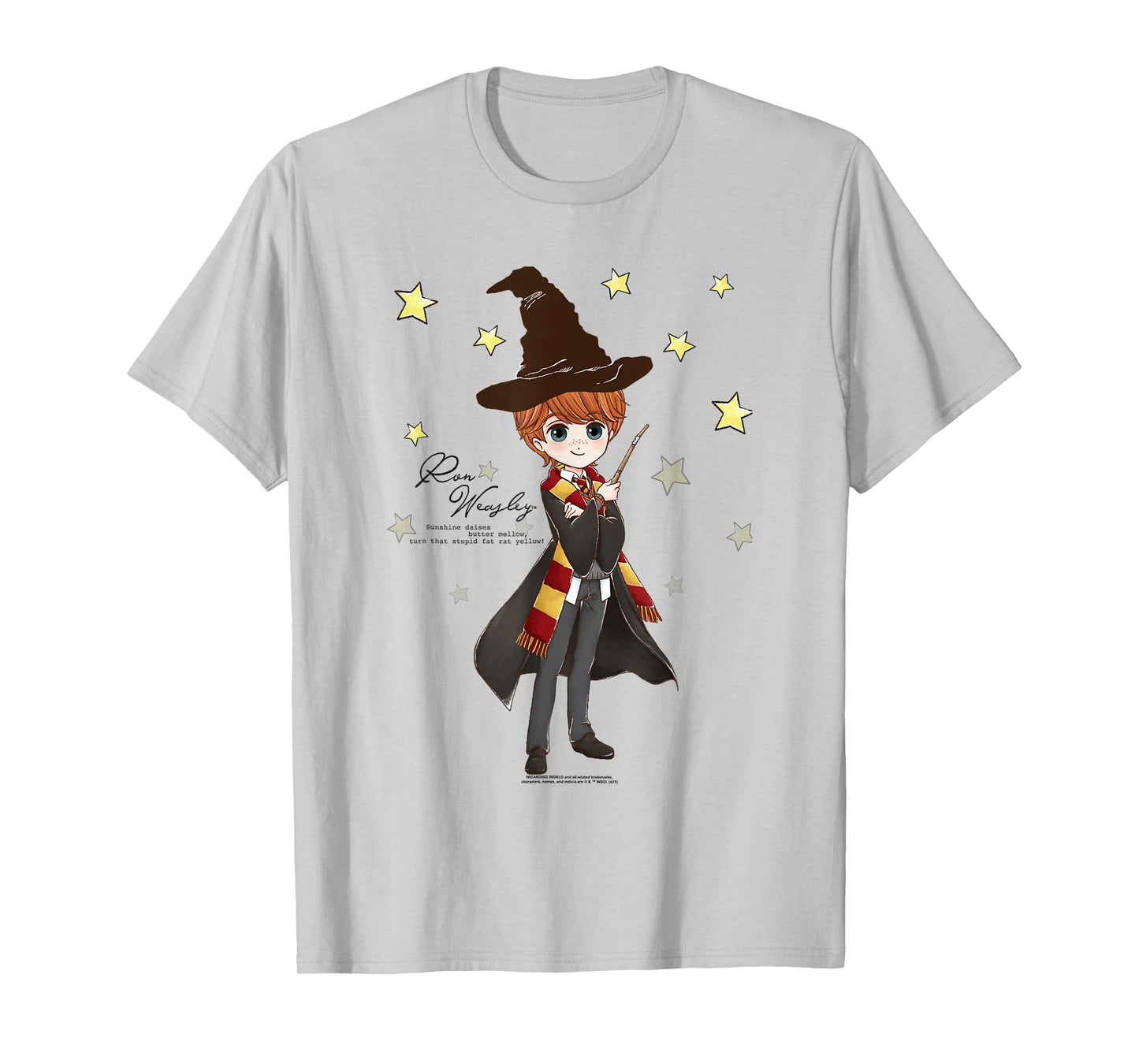Harry Potter Ron Weasley Quote and Stars T-Shirt