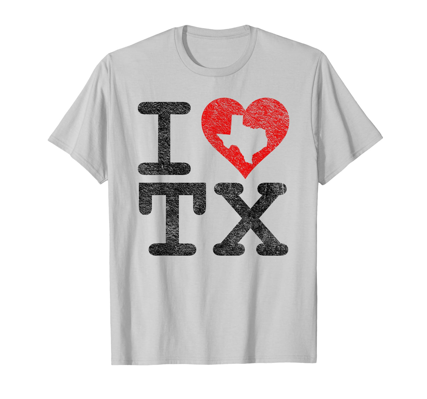 I LOVE TEXAS I HEART TX FLAG THE LONESTAR STATE LOVE PRIDE T-Shirt