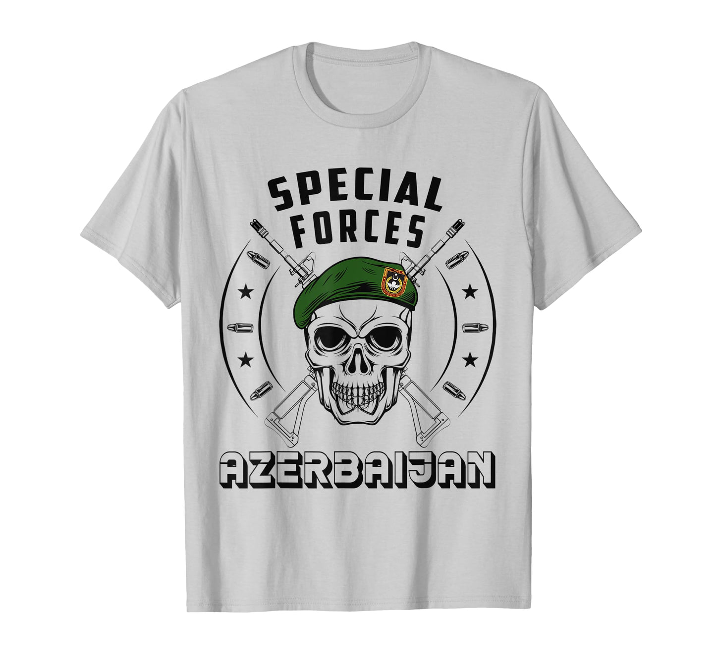 Azerbaijani Special Force Army Azerbaijan Military Patriot T-Shirt