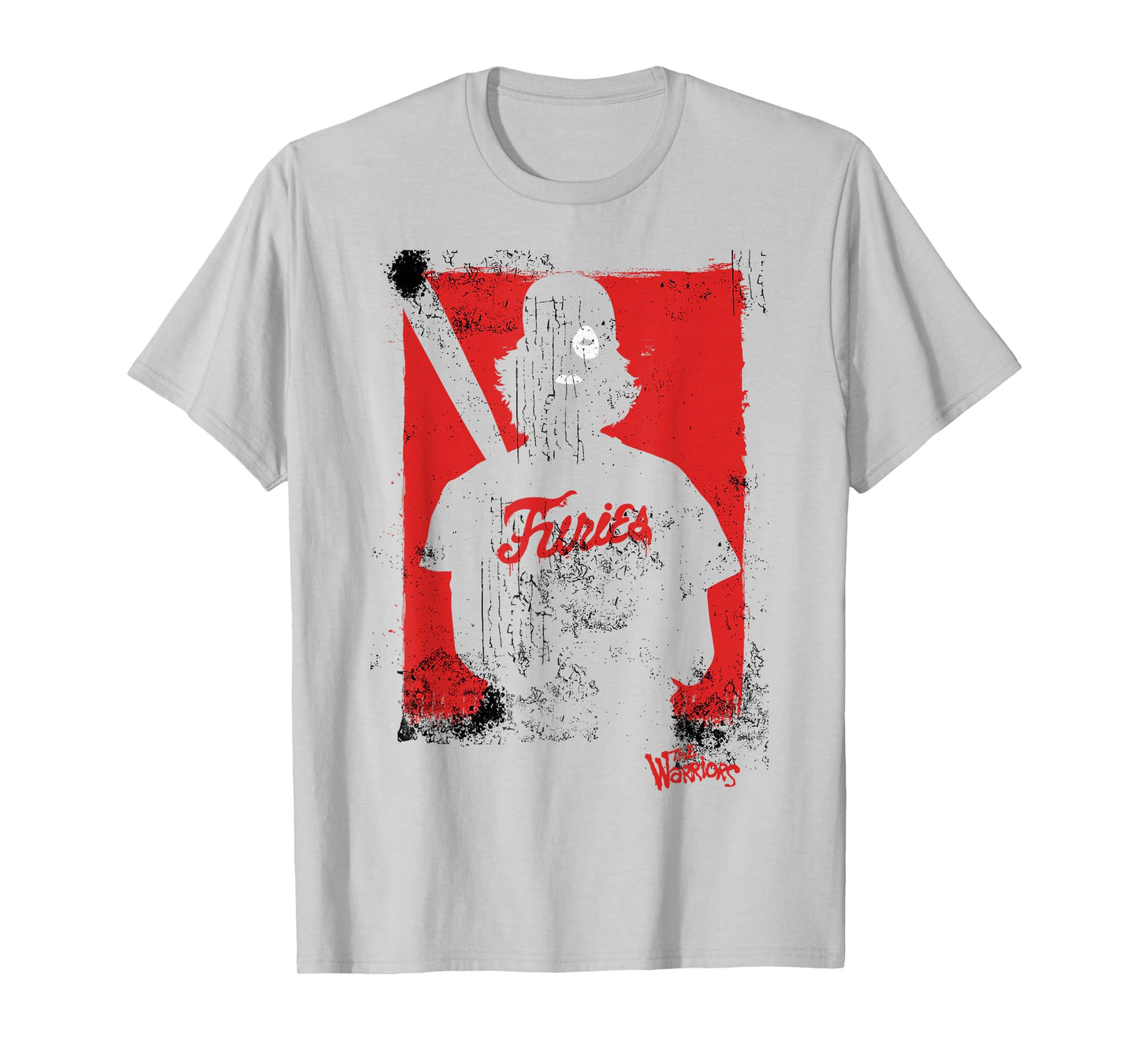 The Warriors The Furies Distressed Silhouette T-Shirt