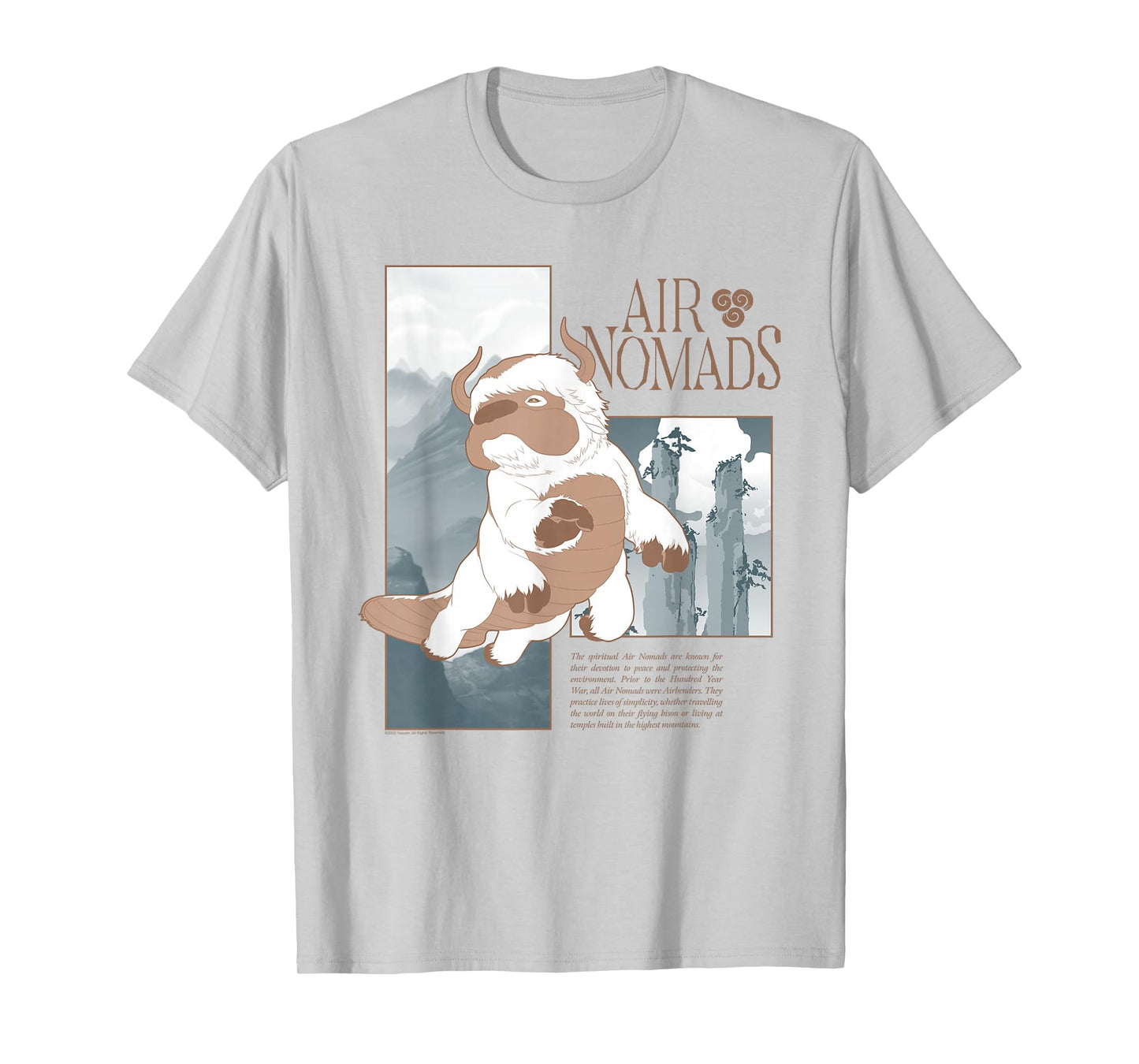 Avatar: The Last Airbender Appa Sky Bison Yip Yip TV Show T-Shirt