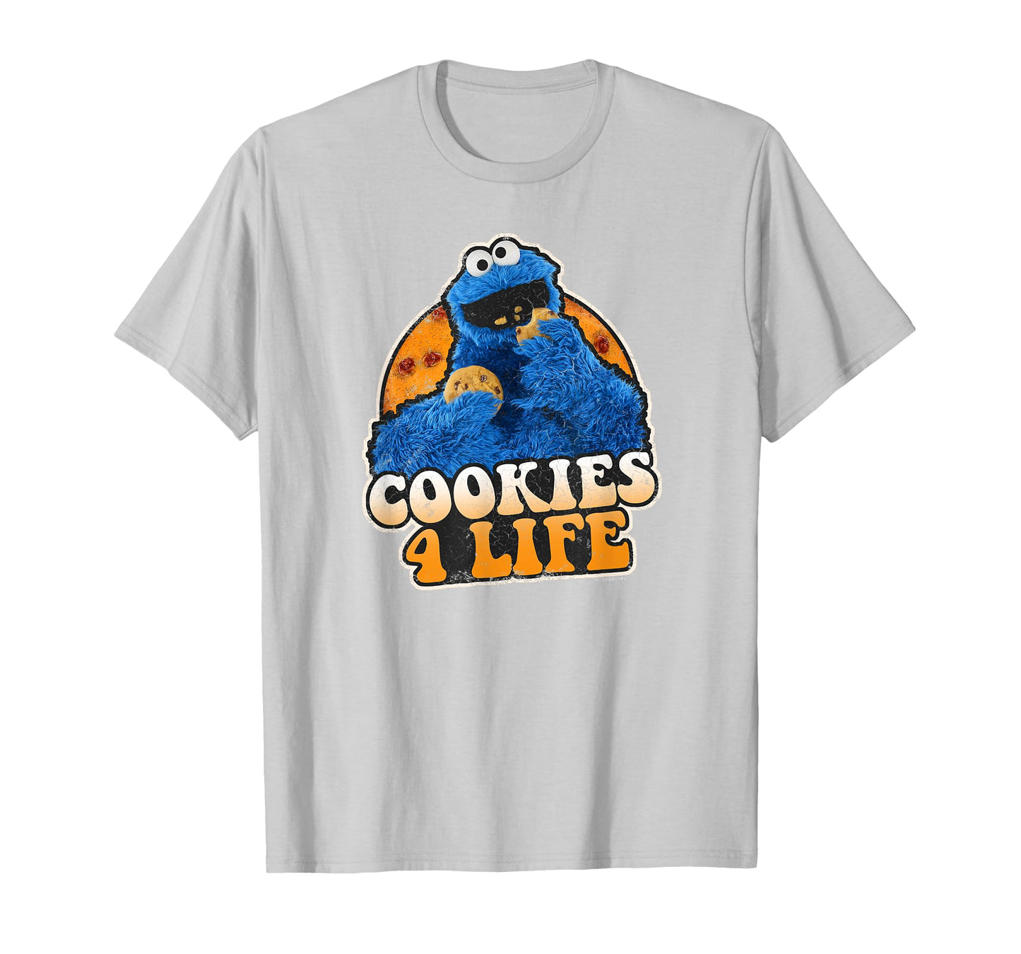 Sesame Street Cookie Monster Cookies 4 Life T-Shirt