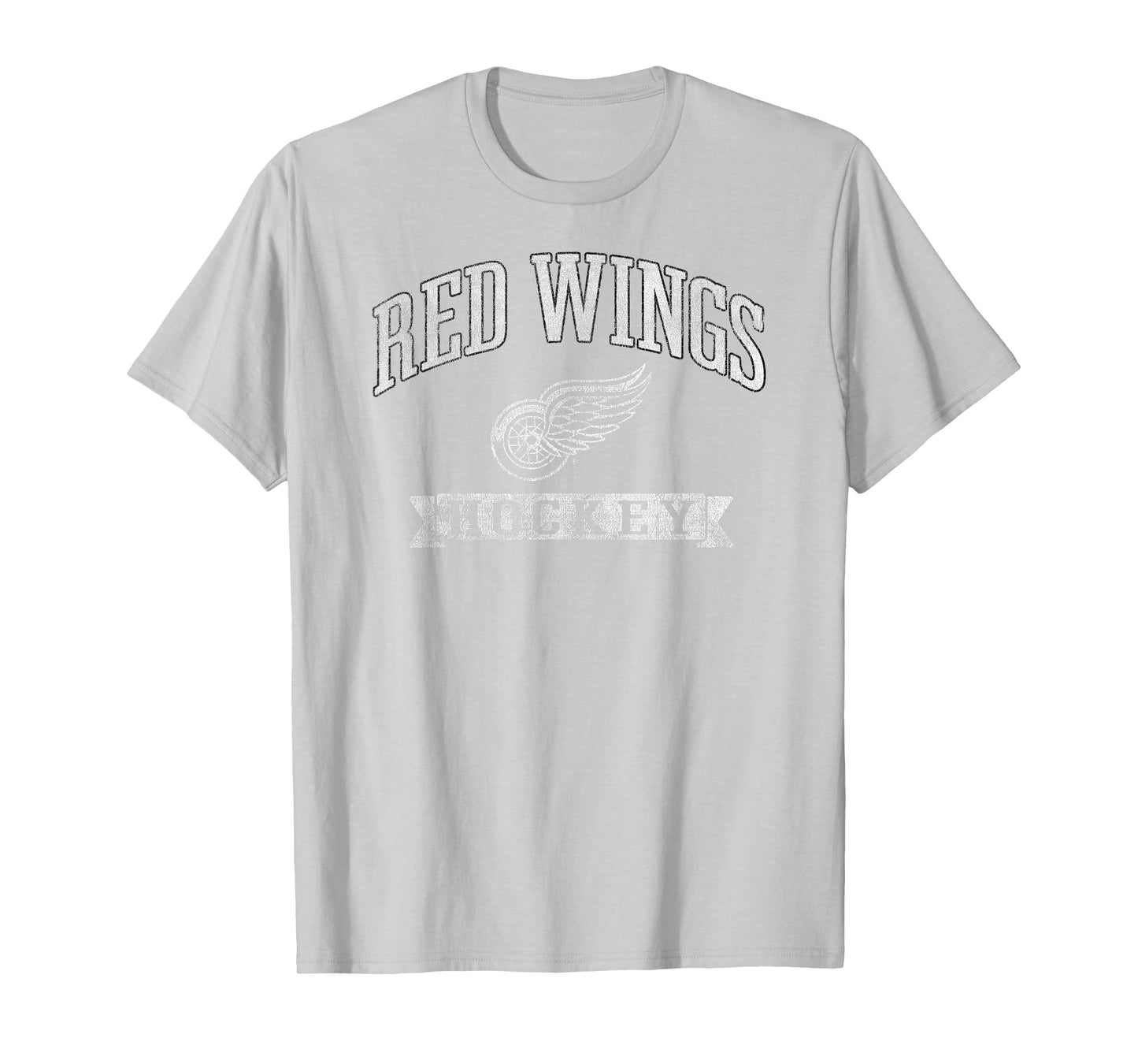 Detroit Red Wings Vintage Hockey Red Officially Licensed T-Shirt