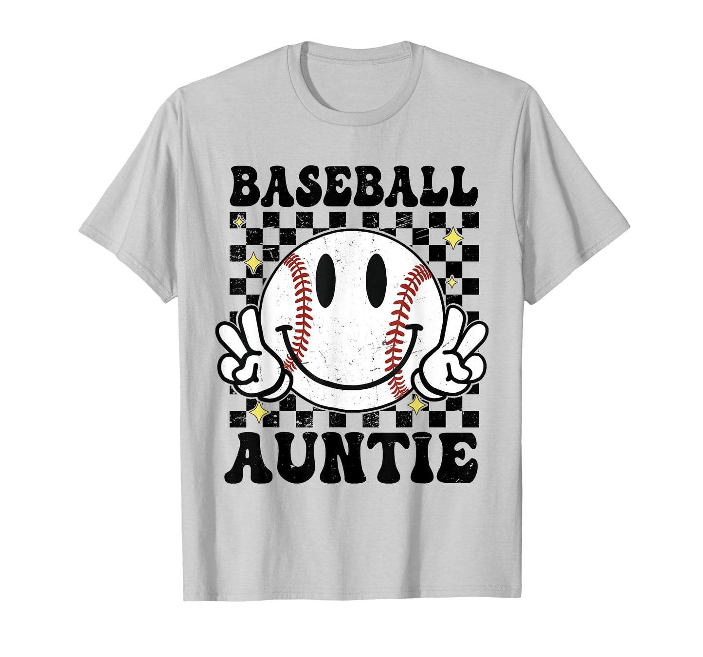 Baseball Auntie - Game Day Baseball Auntie T-Shirt