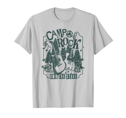 Disney Camp Rock Estd. 2008 Own The Stage Distressed Poster T-Shirt