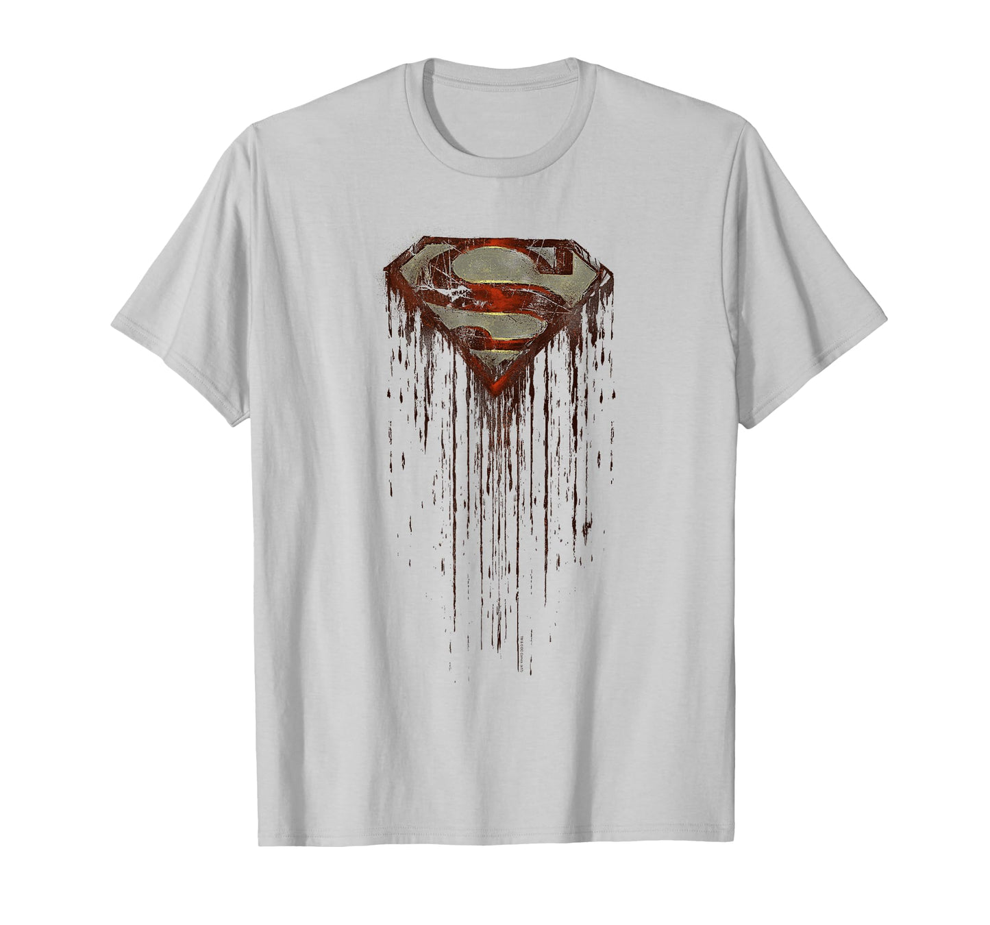 Superman Shield Drip T-Shirt