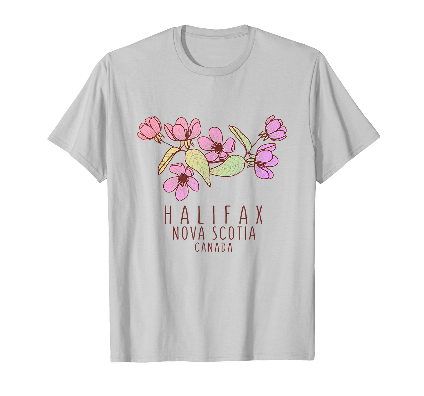 Halifax Nova Scotia Canada Wildflowers T-Shirt
