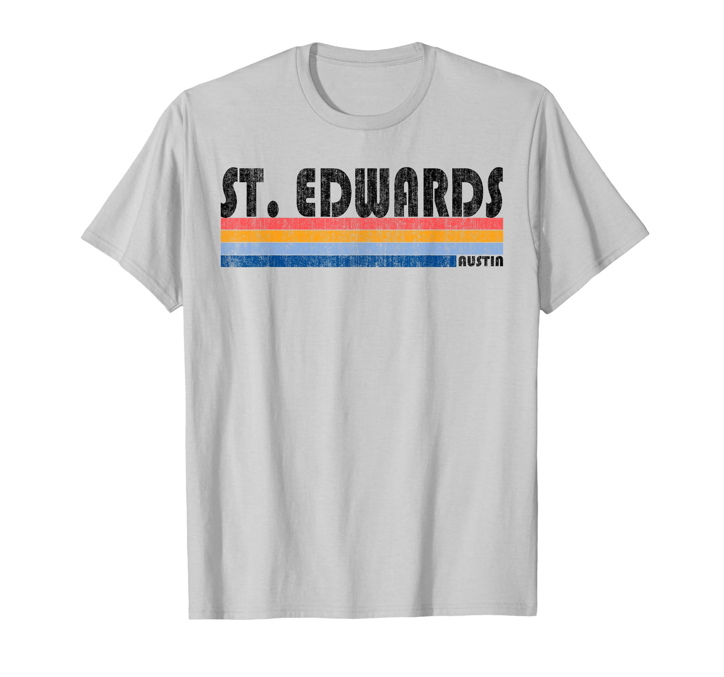 Vintage 1980s Style St. Edwards TX T Shirt T-Shirt