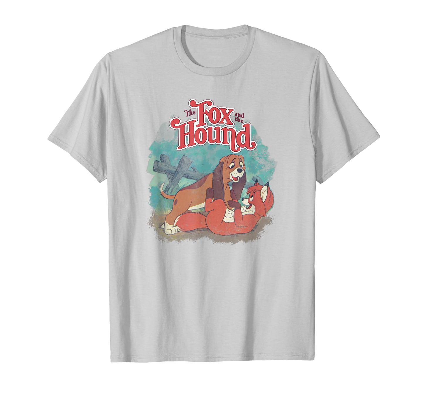 Disney The Fox and The Hound Vintage Classic Poster T-Shirt
