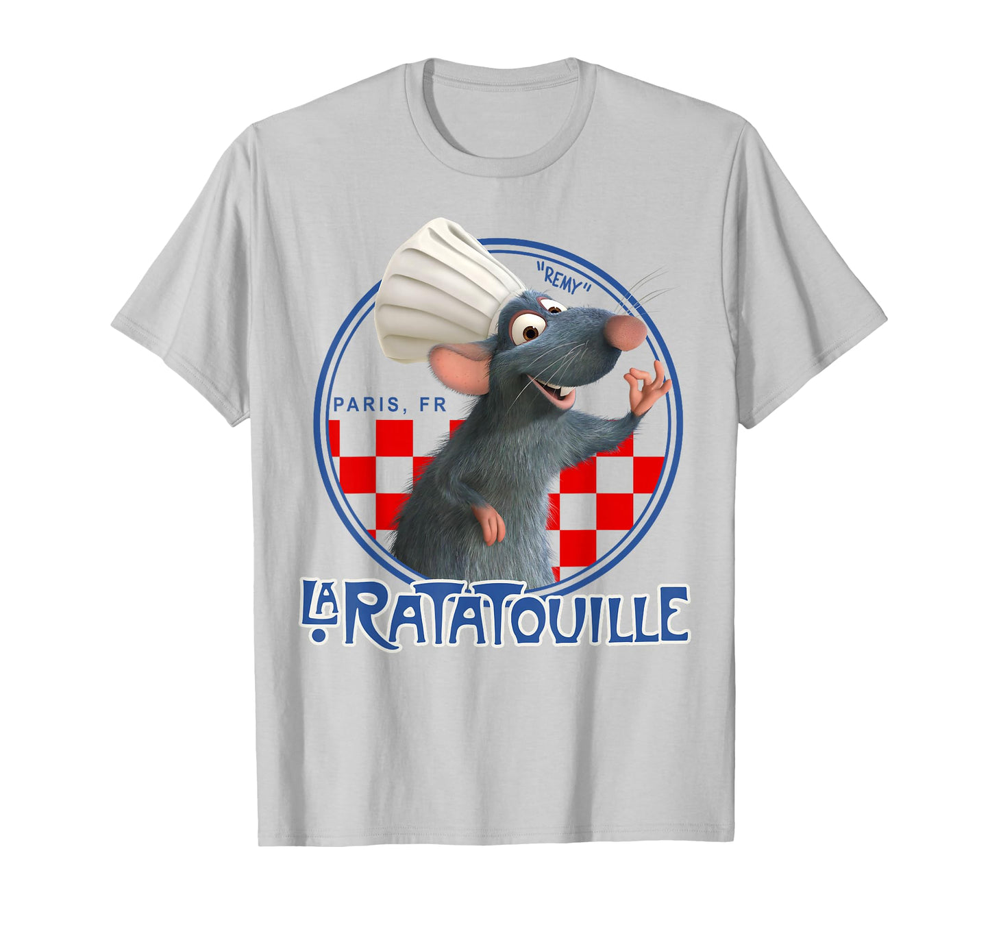 Disney Pixar Ratatouille Remy Chef Hat Portrait Graphic Tee T-Shirt Small