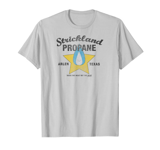 King of The Hill Strickland Propane Arlen, TX Logo Cartoon T-Shirt