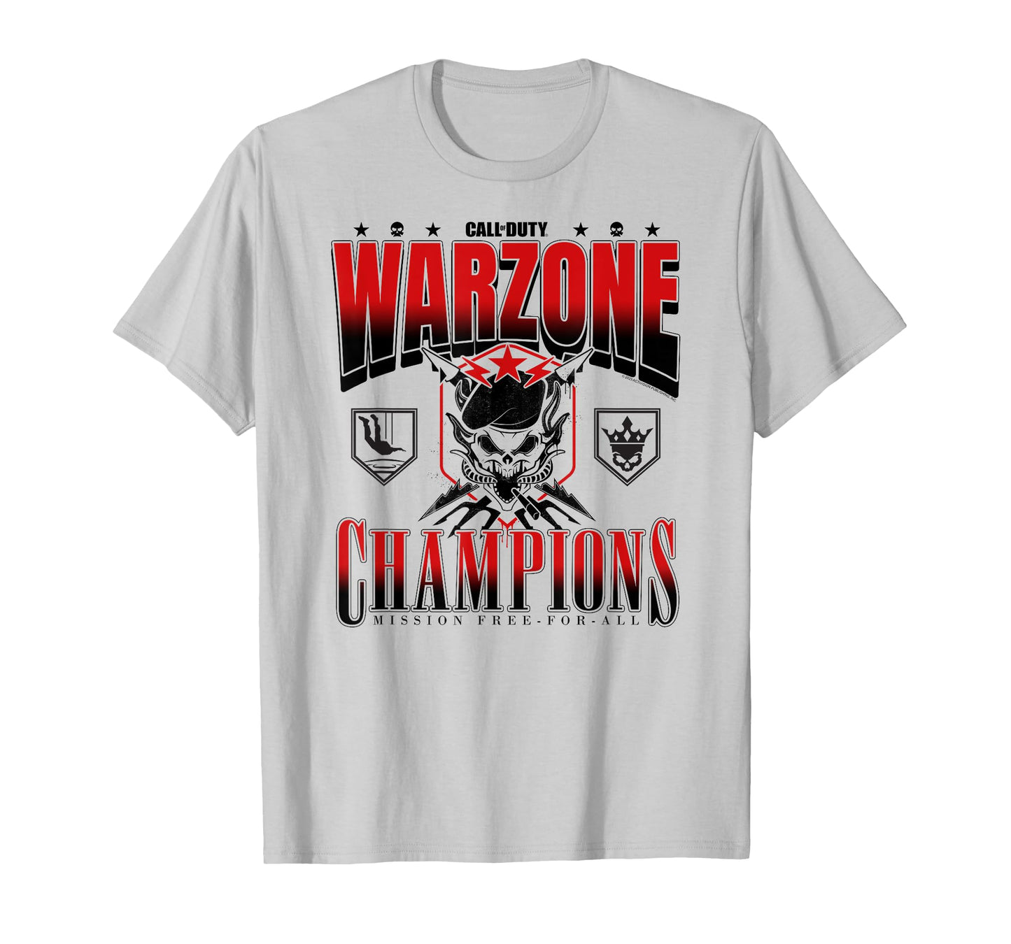 Call of Duty Warzone Champions Retro Video Game T-Shirt