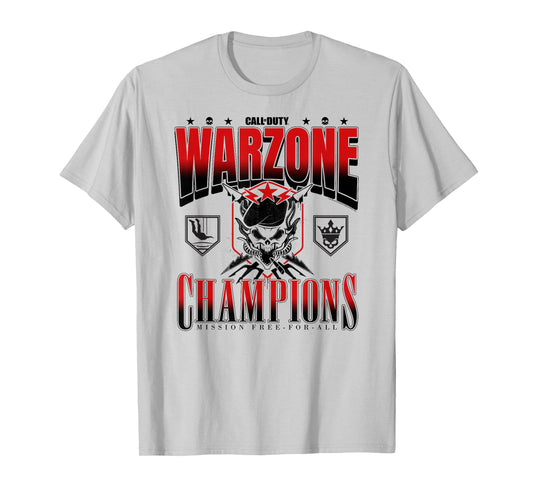 Call of Duty Warzone Champions Retro Video Game T-Shirt