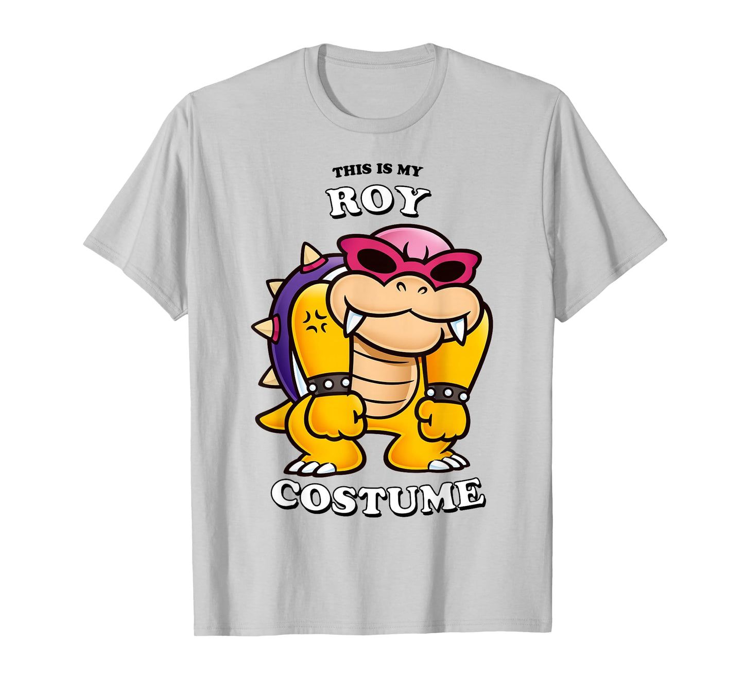 Super Mario Bros Halloween This Is My Roy Koopa Costume T-Shirt