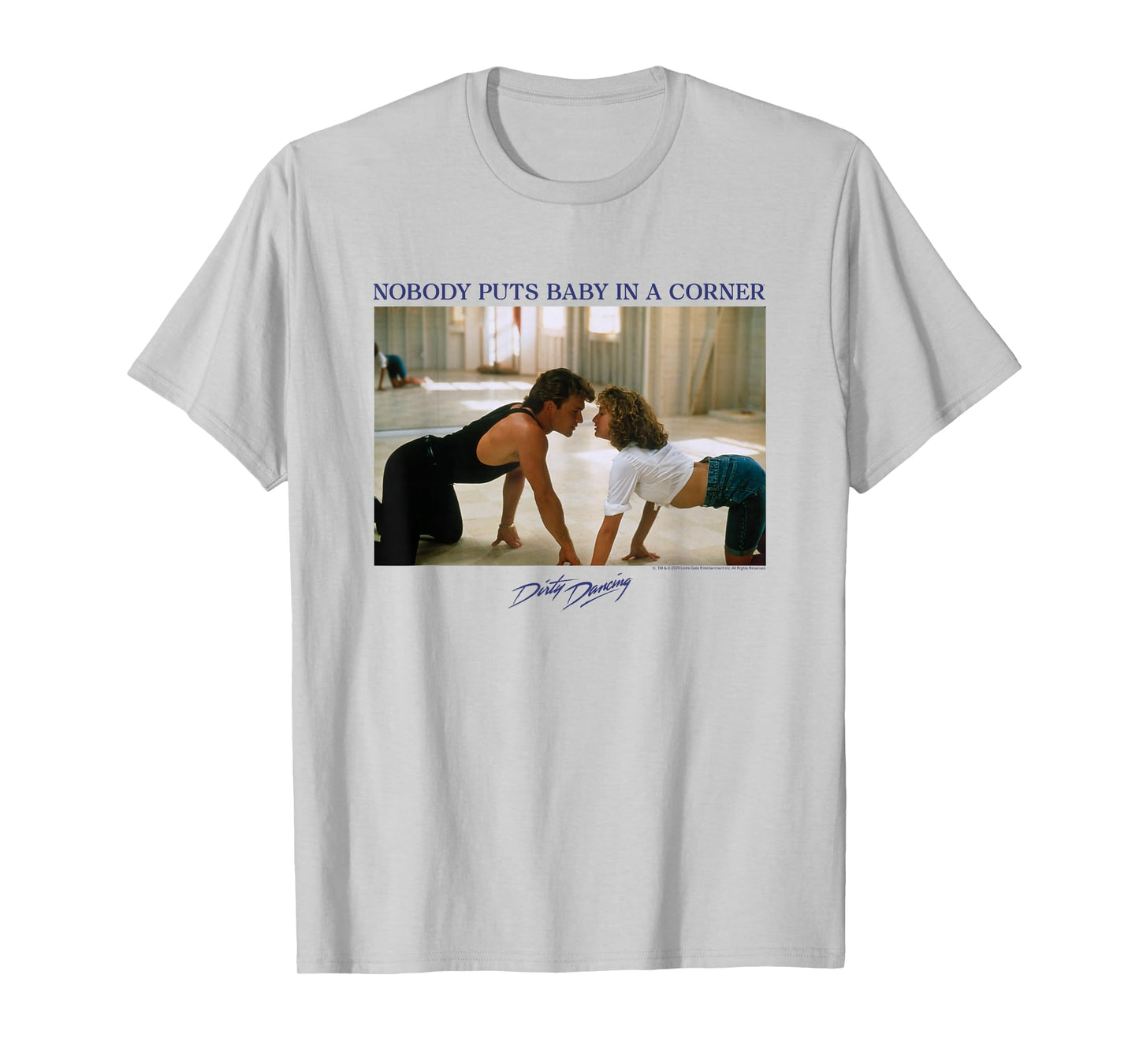 Dirty Dancing Johnny and Baby Photo Vintage Movie T-Shirt