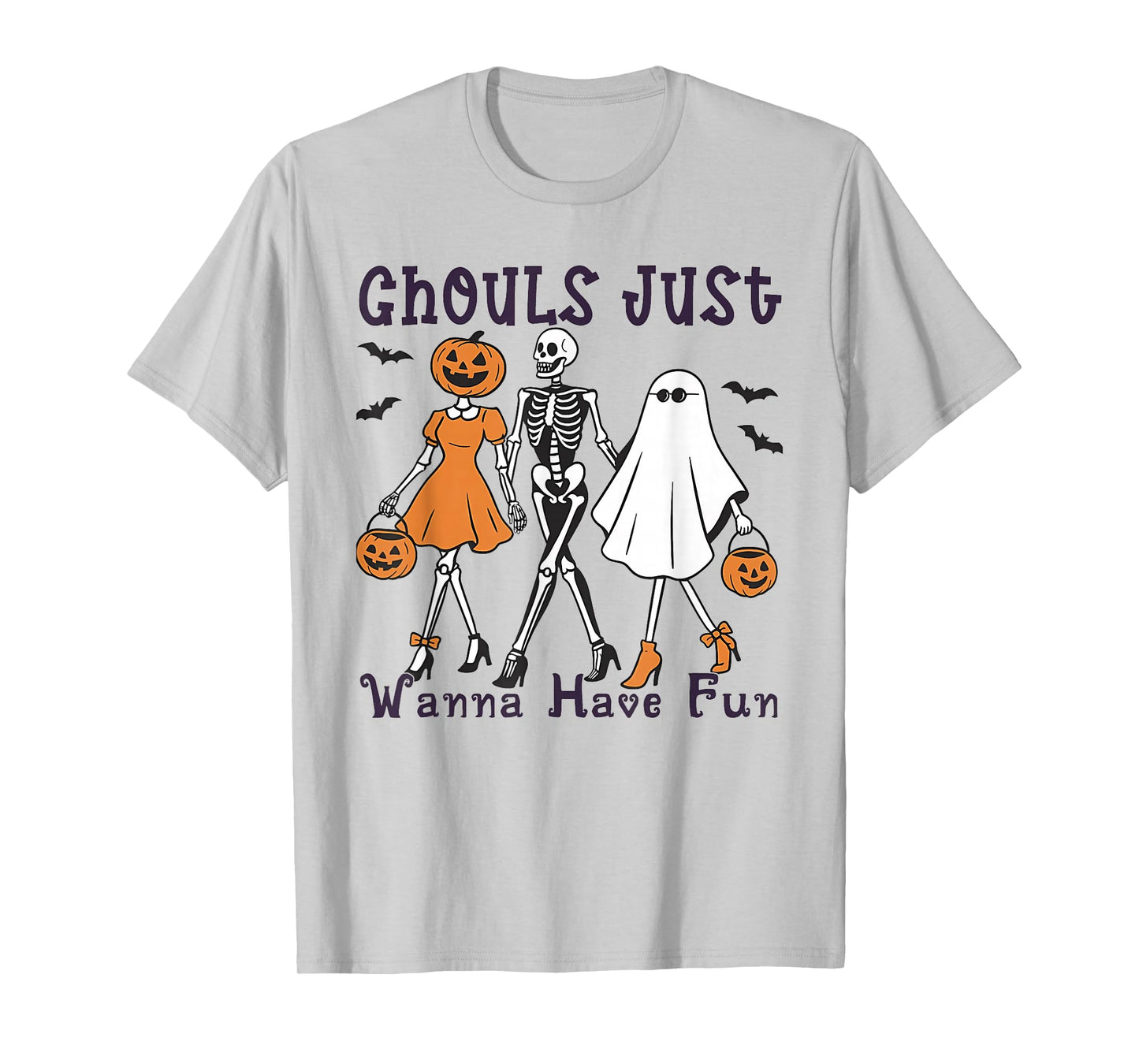 Ghouls Just Wanna Have Fun Funny Halloween Costume Women T-Shirt