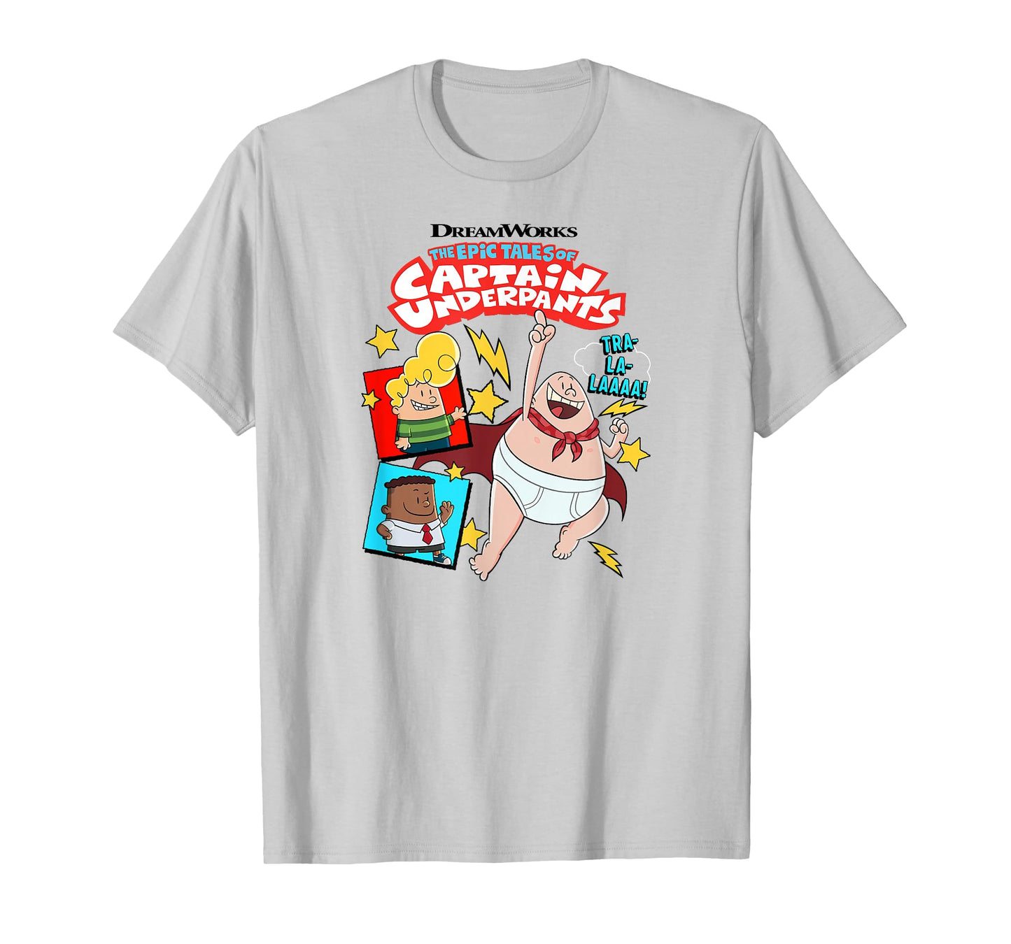 Captain Underpants The First Epic Film Tra-la-laaaa! T-Shirt