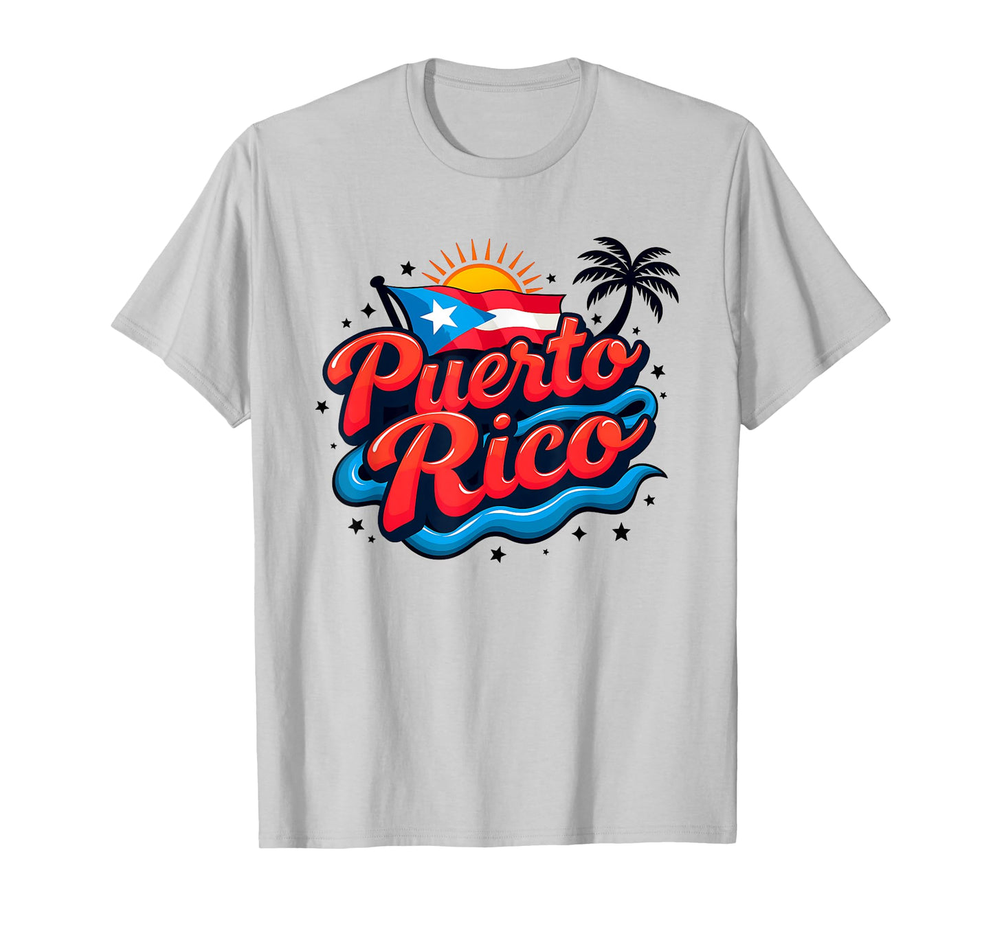 Puerto Rico Flag Vacation Boricua Puerto Rican For Men Women T-Shirt
