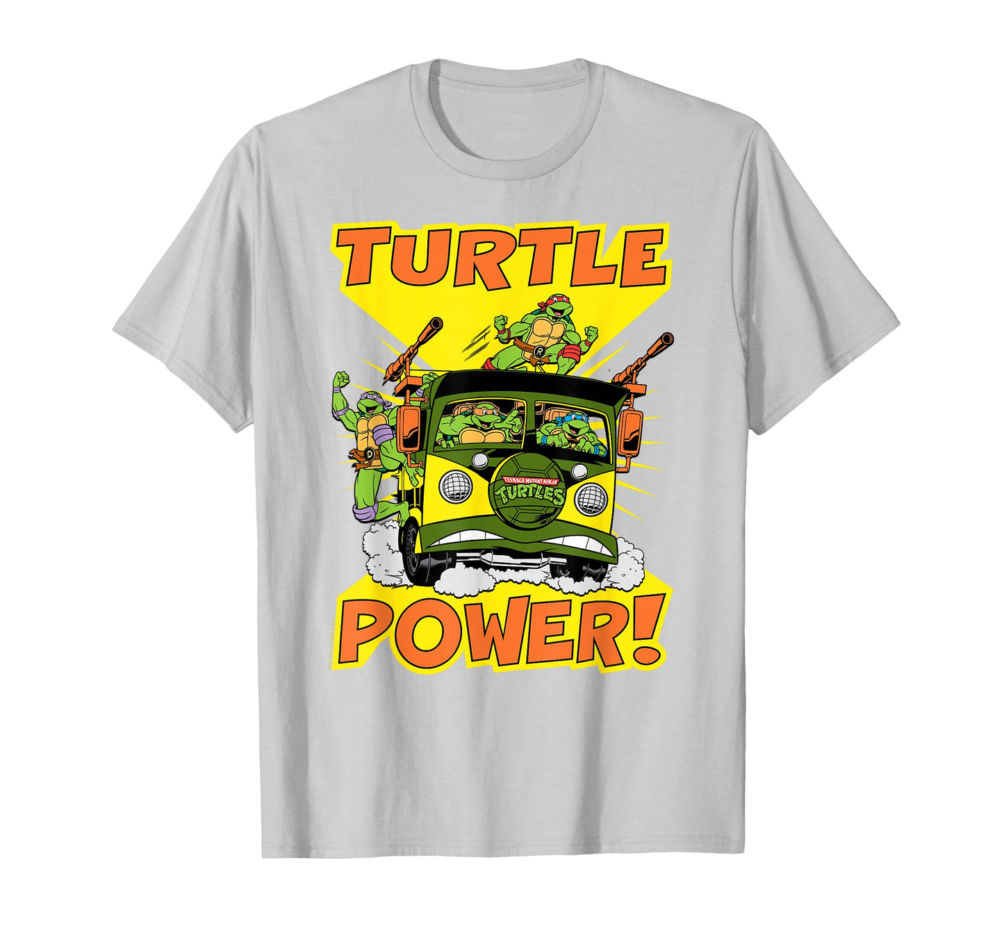 Teenage Mutant Ninja Turtles Turtle Power Van Retro T-Shirt