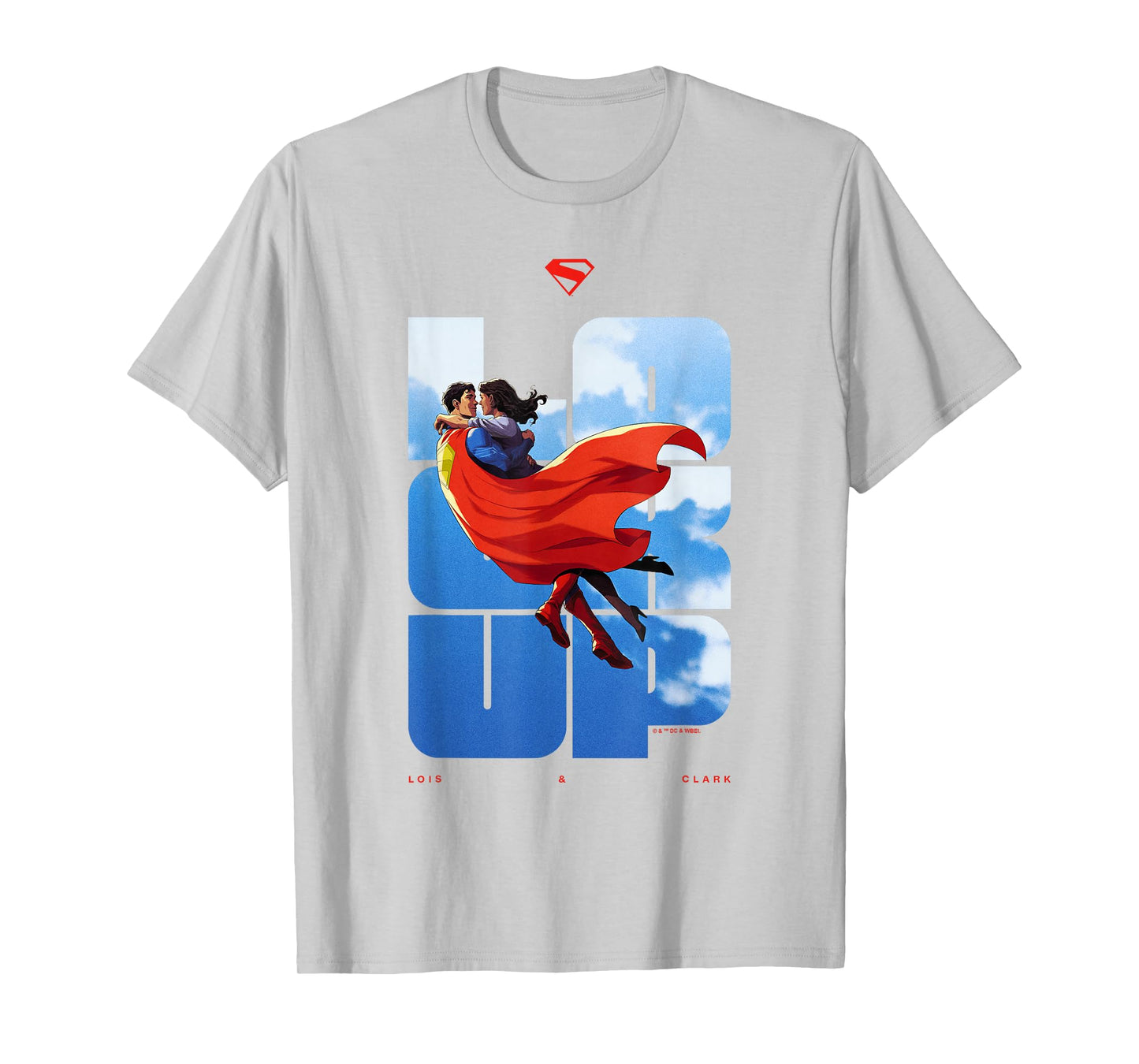 Superman (2025) Superman Lois Look Up T-Shirt