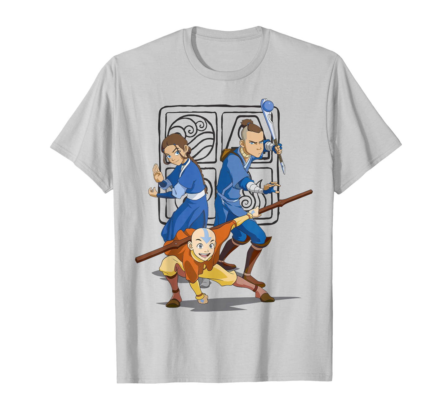 Avatar: The Last Airbender Action Group Shot T-Shirt