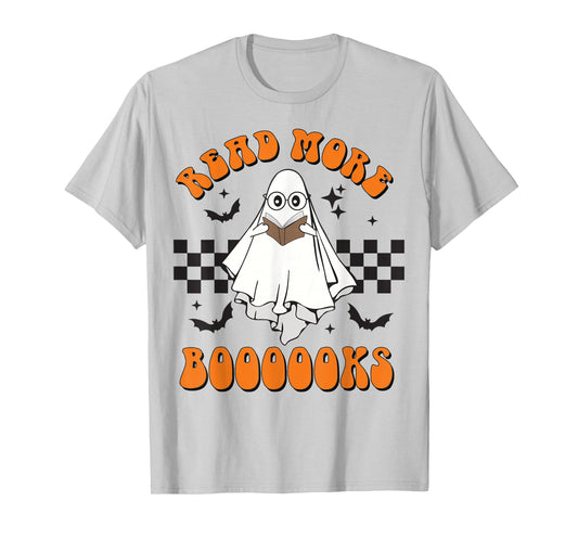 Halloween Read More Books Cute Boo Read more boooooks T-Shirt