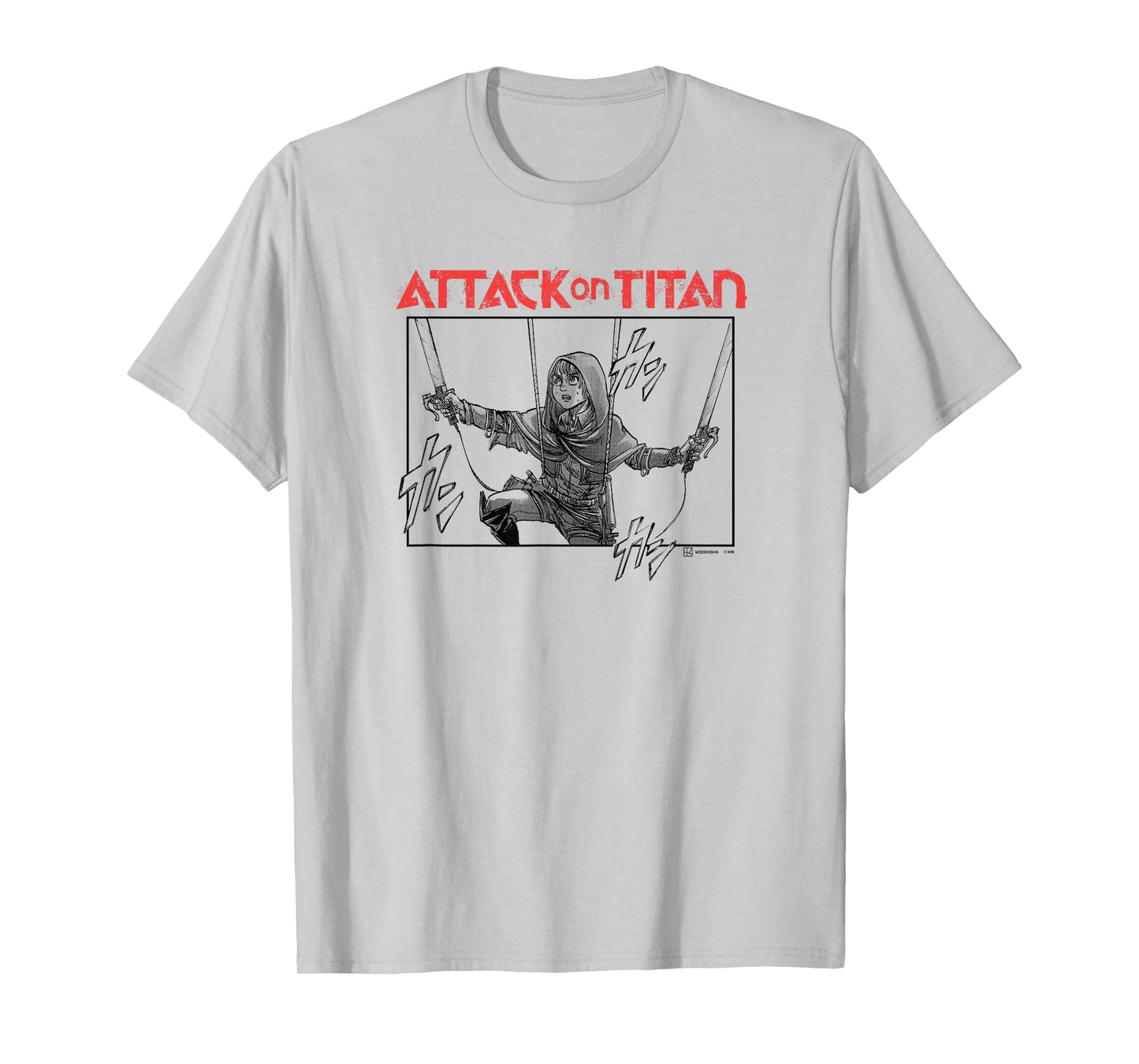 Attack on Titan Armin Arlet Survey Corps Manga Portrait T-Shirt