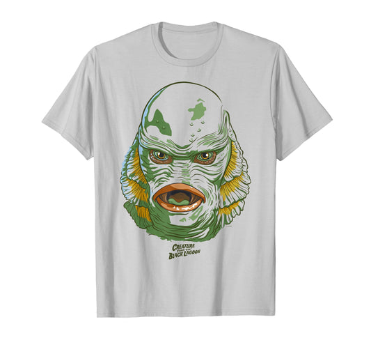 Universal Monsters Creature from the Black Lagoon Big Face T-Shirt