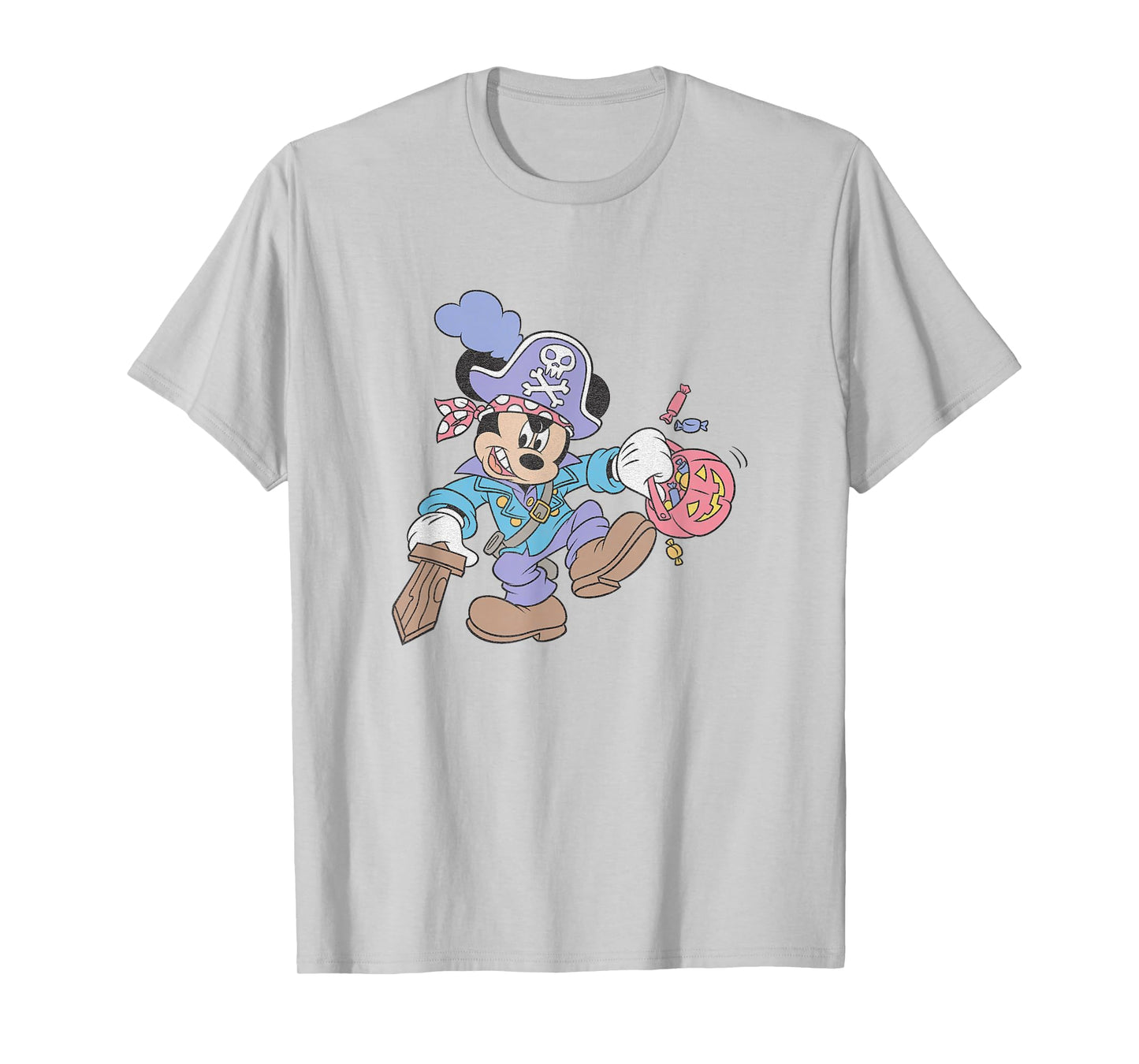 Disney Mickey And Friends Halloween Pirate Candy Costume T-Shirt