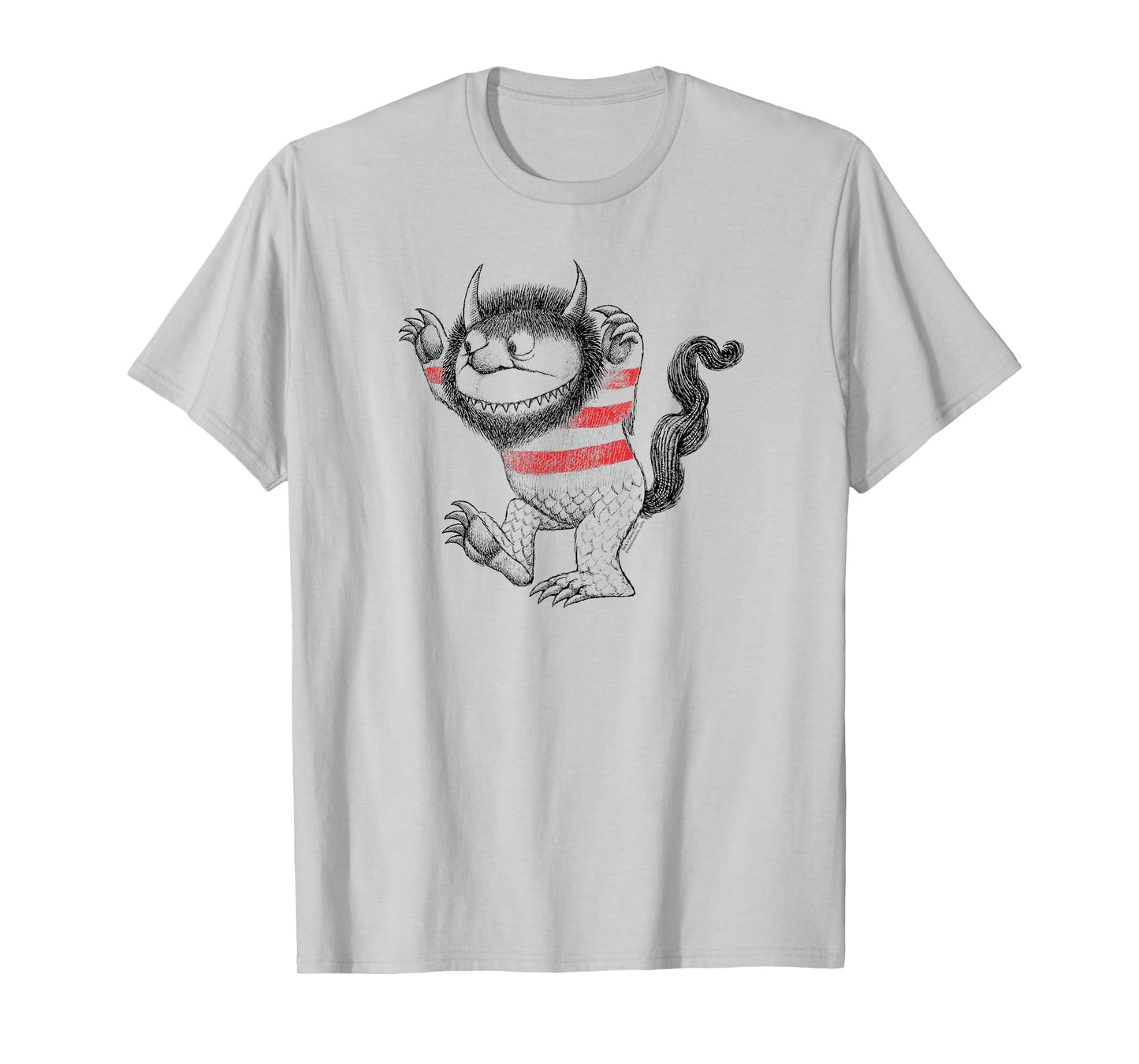 Where the Wild Things Are Carol Line Art T-Shirt